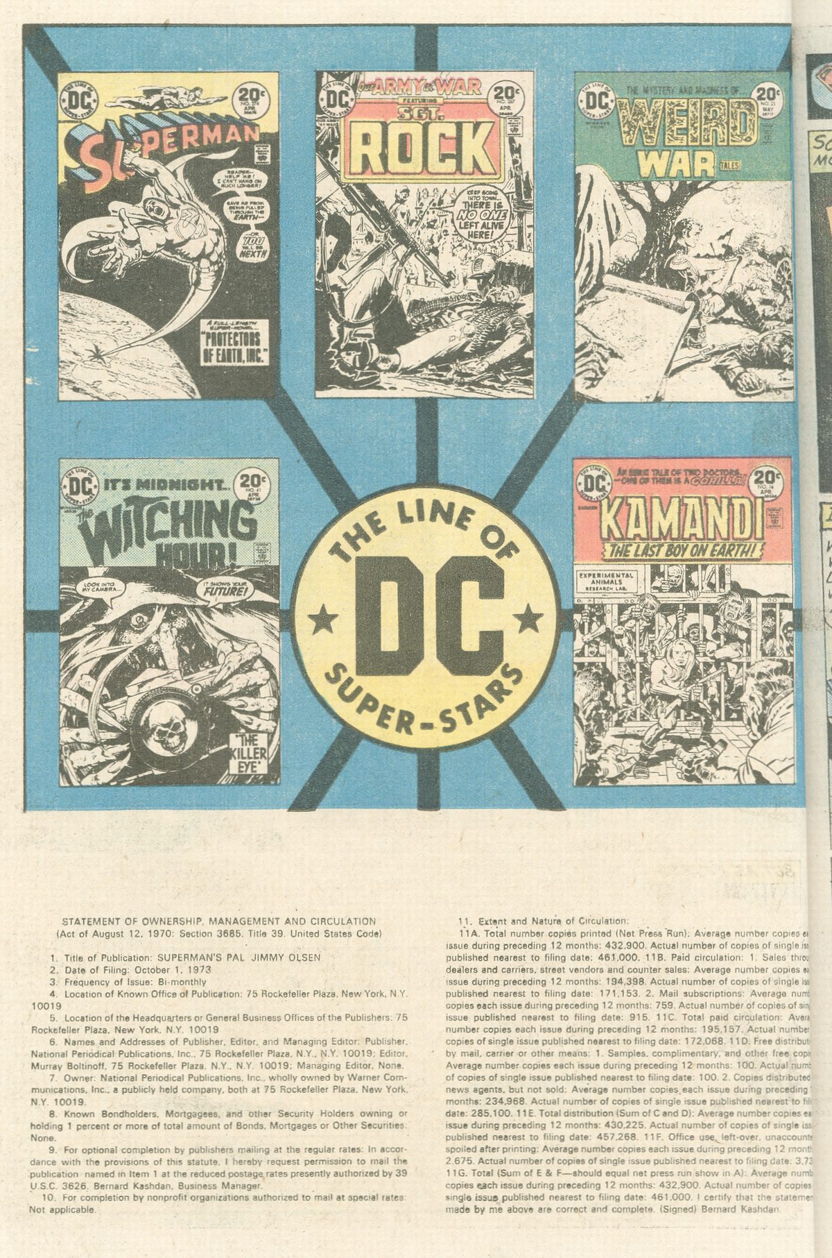 Read online The Superman Family comic -  Issue #164 - 42