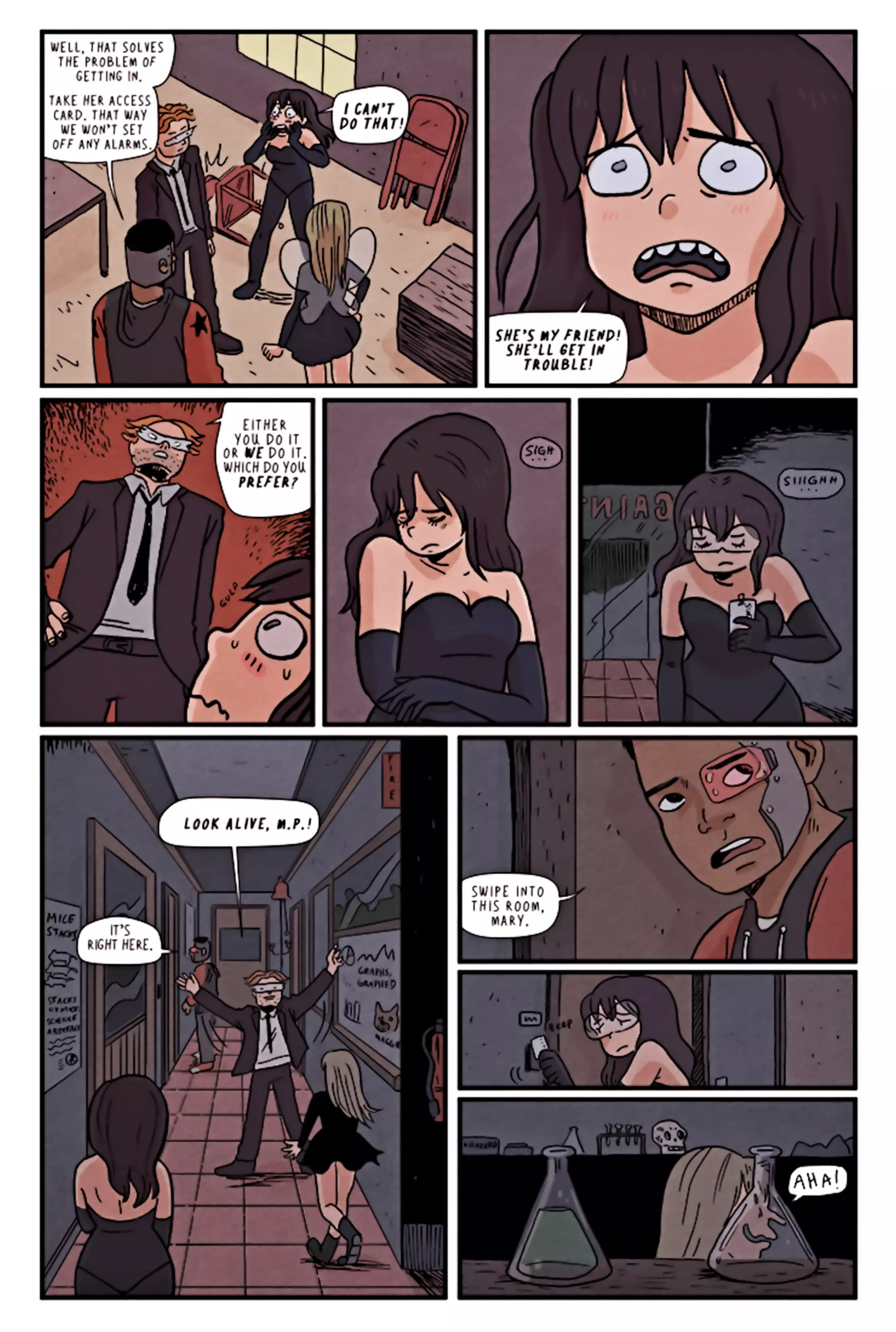 Read online Henchgirl comic -  Issue #4 - 5