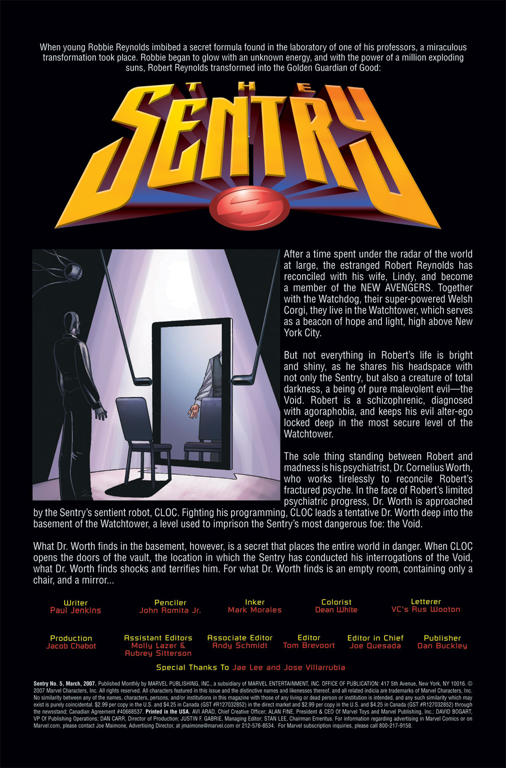 Read online Sentry (2006) comic -  Issue #5 - 2