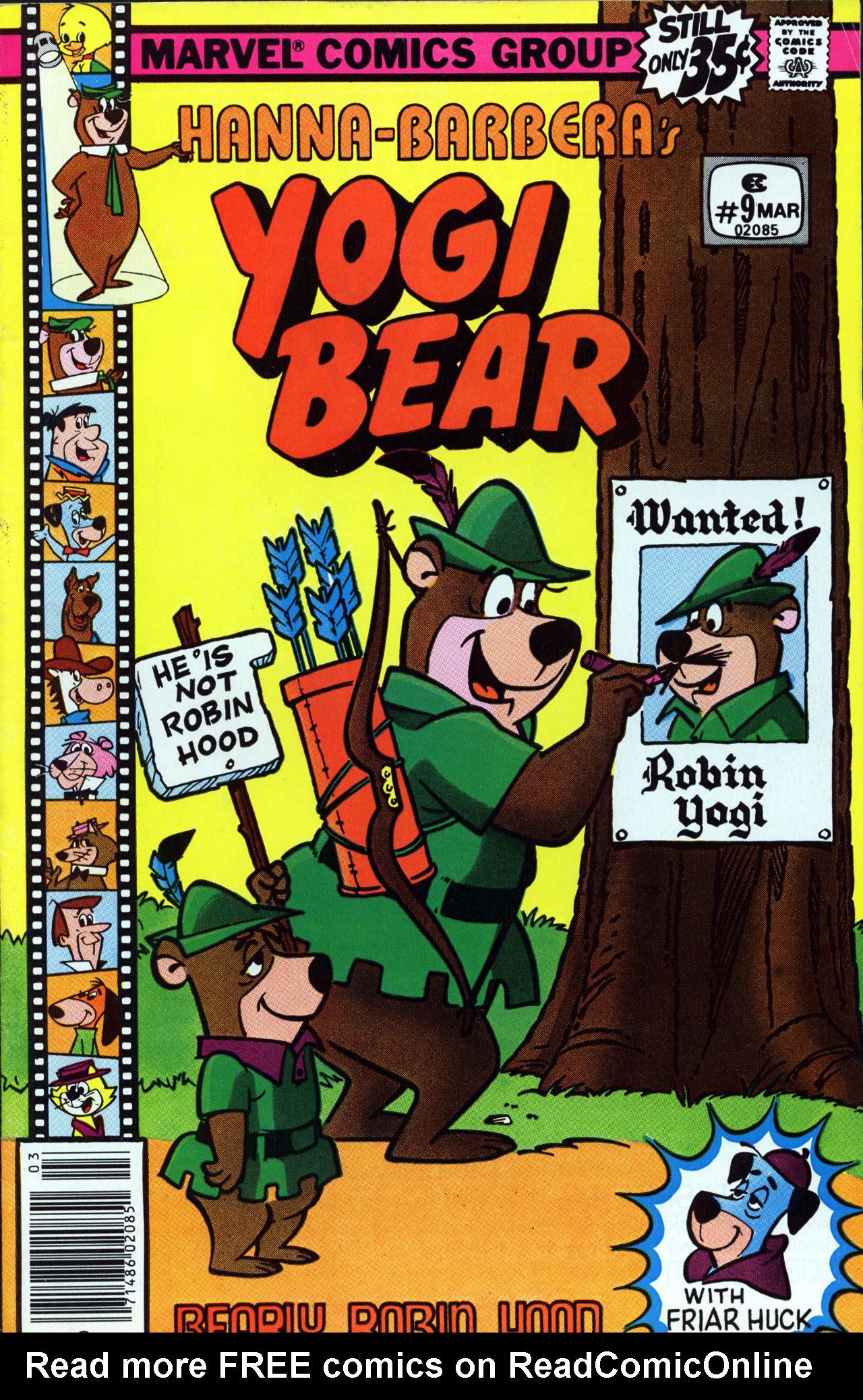 Read online Yogi Bear comic -  Issue #9 - 1