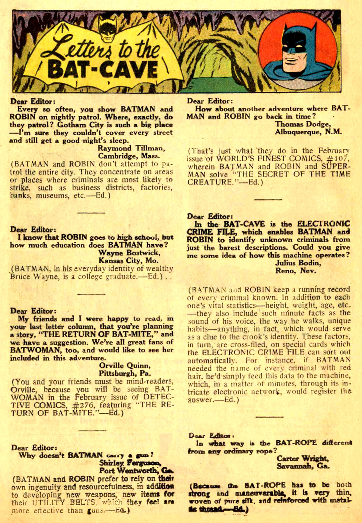 Read online Batman (1940) comic -  Issue #129 - 24