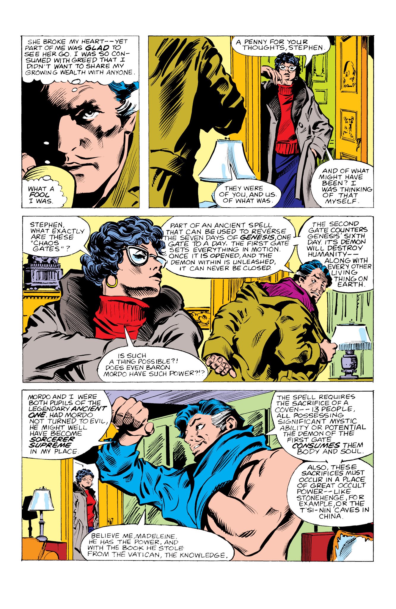 Read online Marvel Masterworks: Doctor Strange comic -  Issue # TPB 8 (Part 1) - 54
