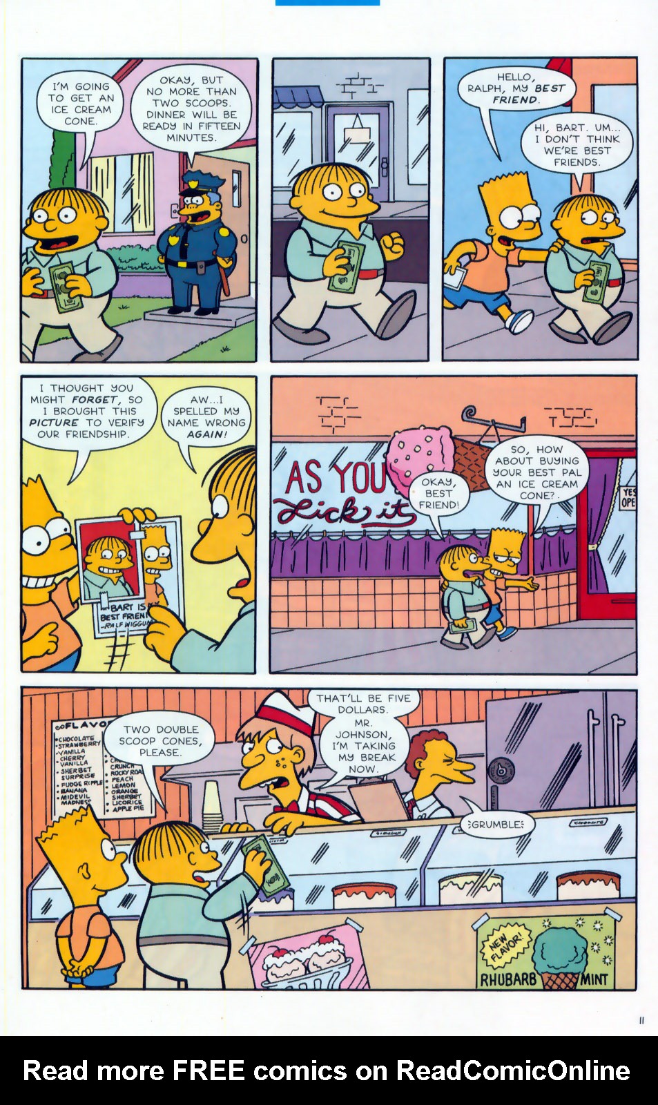 Read online Simpsons Comics comic -  Issue #78 - 12