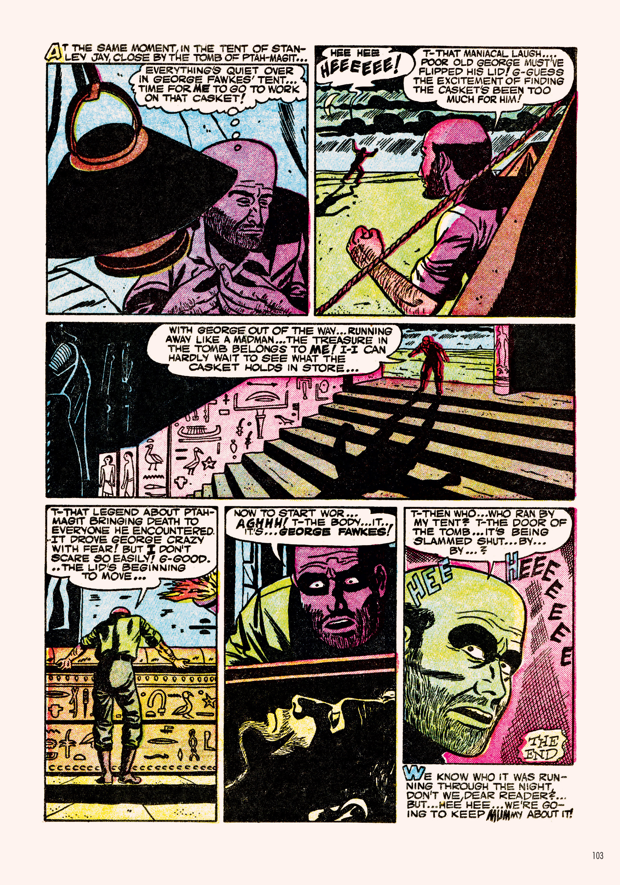 Read online Classic Monsters of Pre-Code Horror Comics: Mummies comic -  Issue # TPB - 103