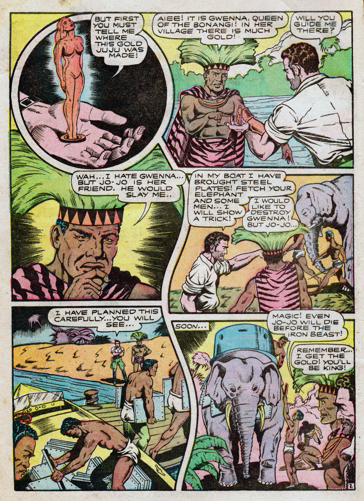 Read online Jo-Jo Congo King comic -  Issue #7A - 4