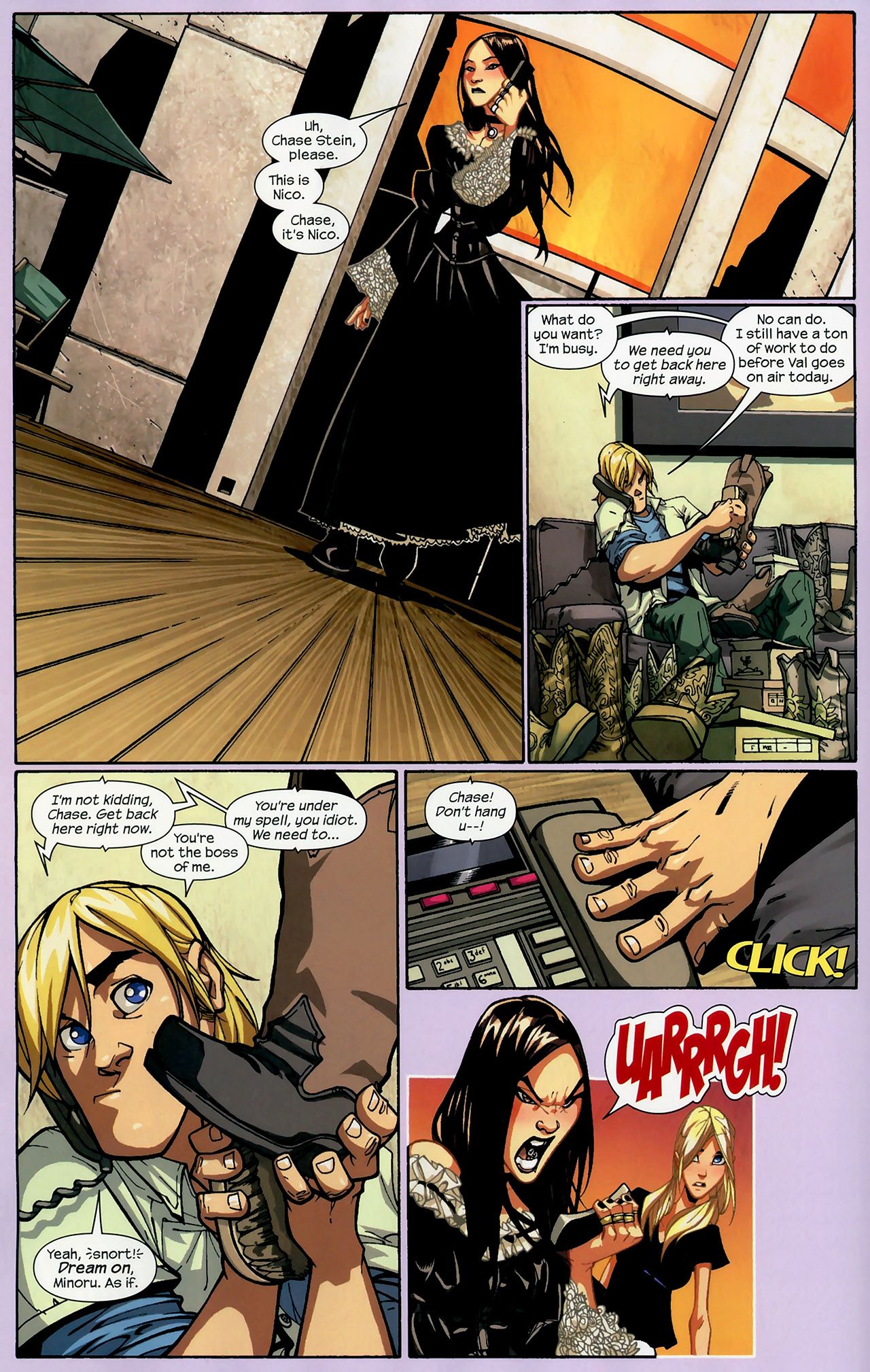 Read online Runaways (2008) comic -  Issue #4 - 6