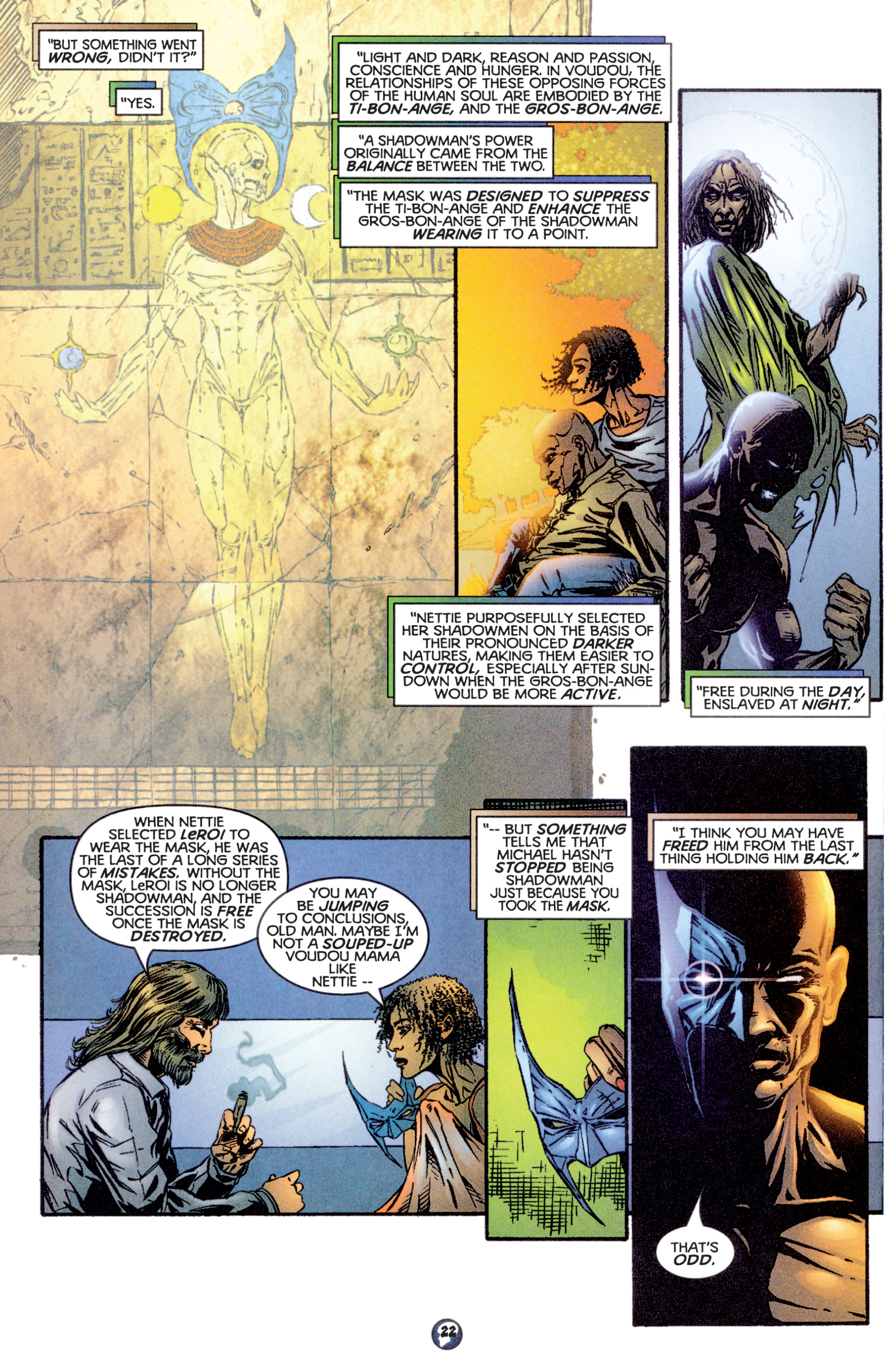 Read online Shadowman (1997) comic -  Issue #16 - 18