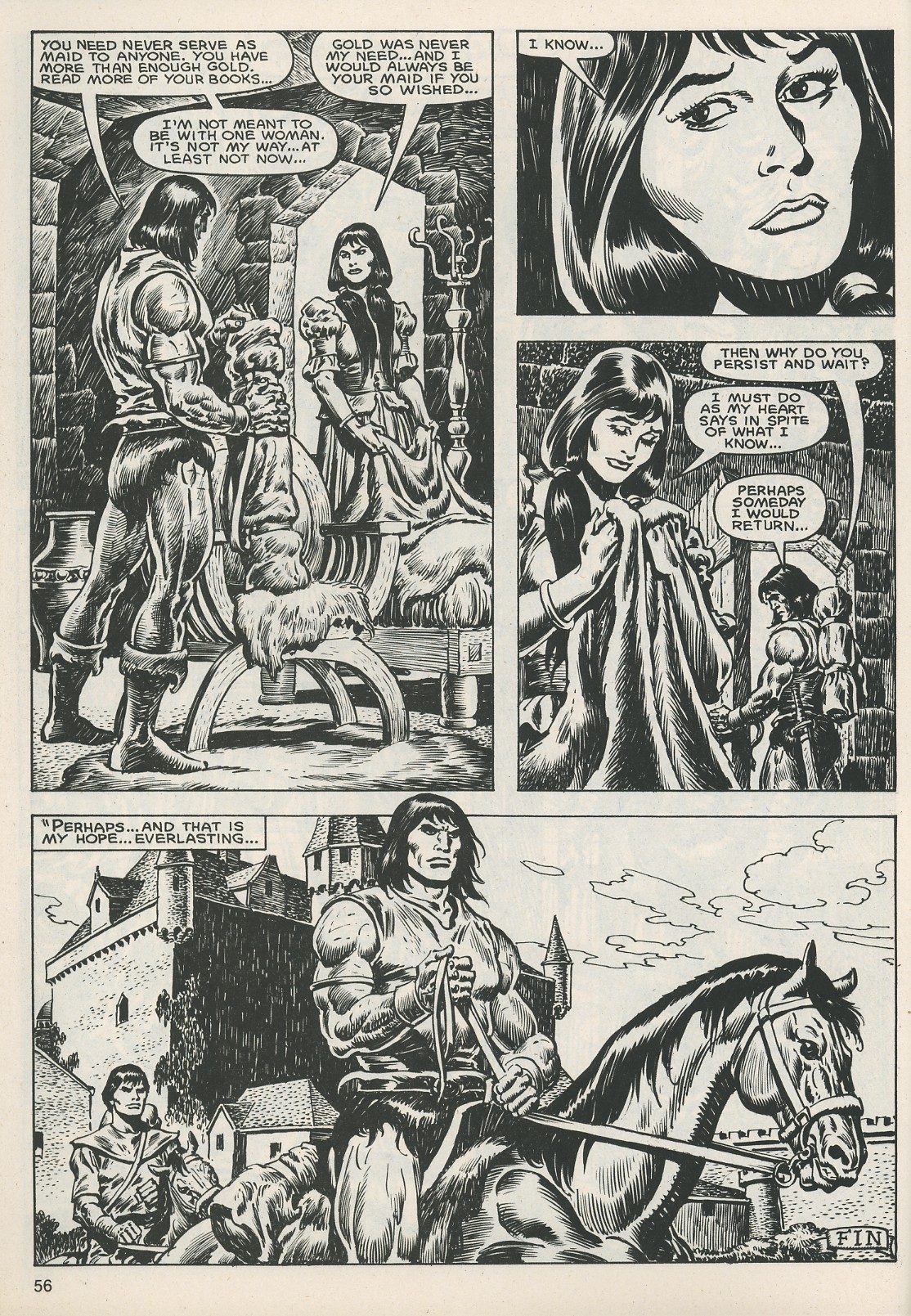 Read online The Savage Sword Of Conan comic -  Issue #113 - 56