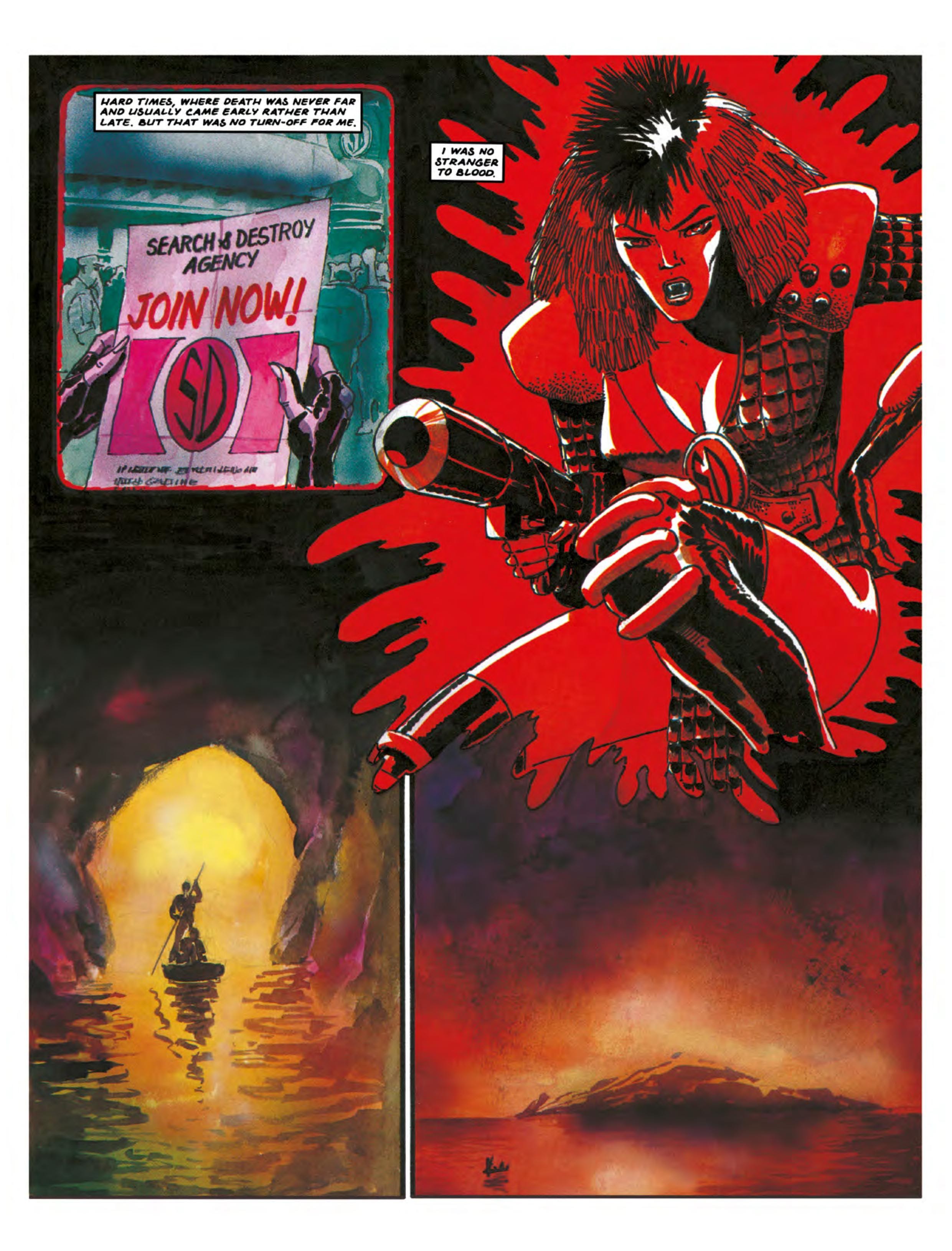 Read online 2000AD Durham Red comic -  Issue # TPB - 23