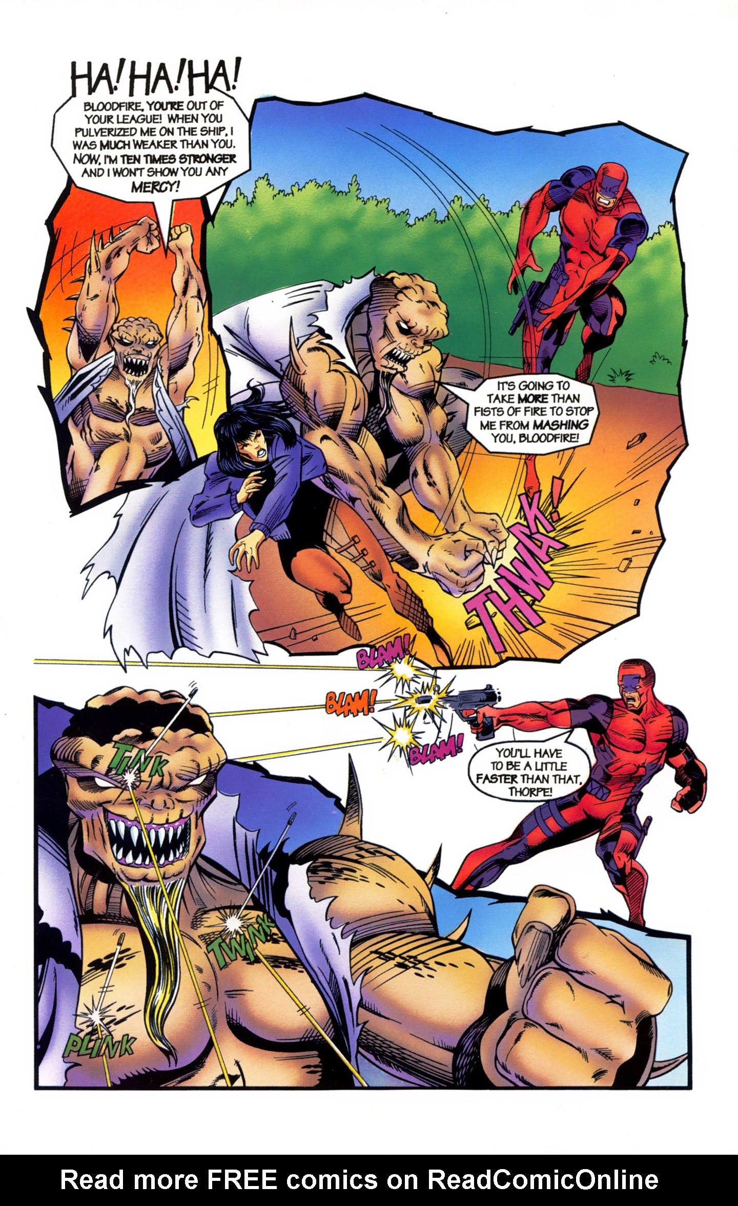 Read online Bloodfire comic -  Issue #11 - 4