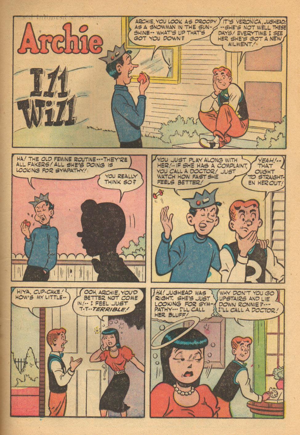 Read online Archie's Pal Jughead comic -  Issue #27 - 21