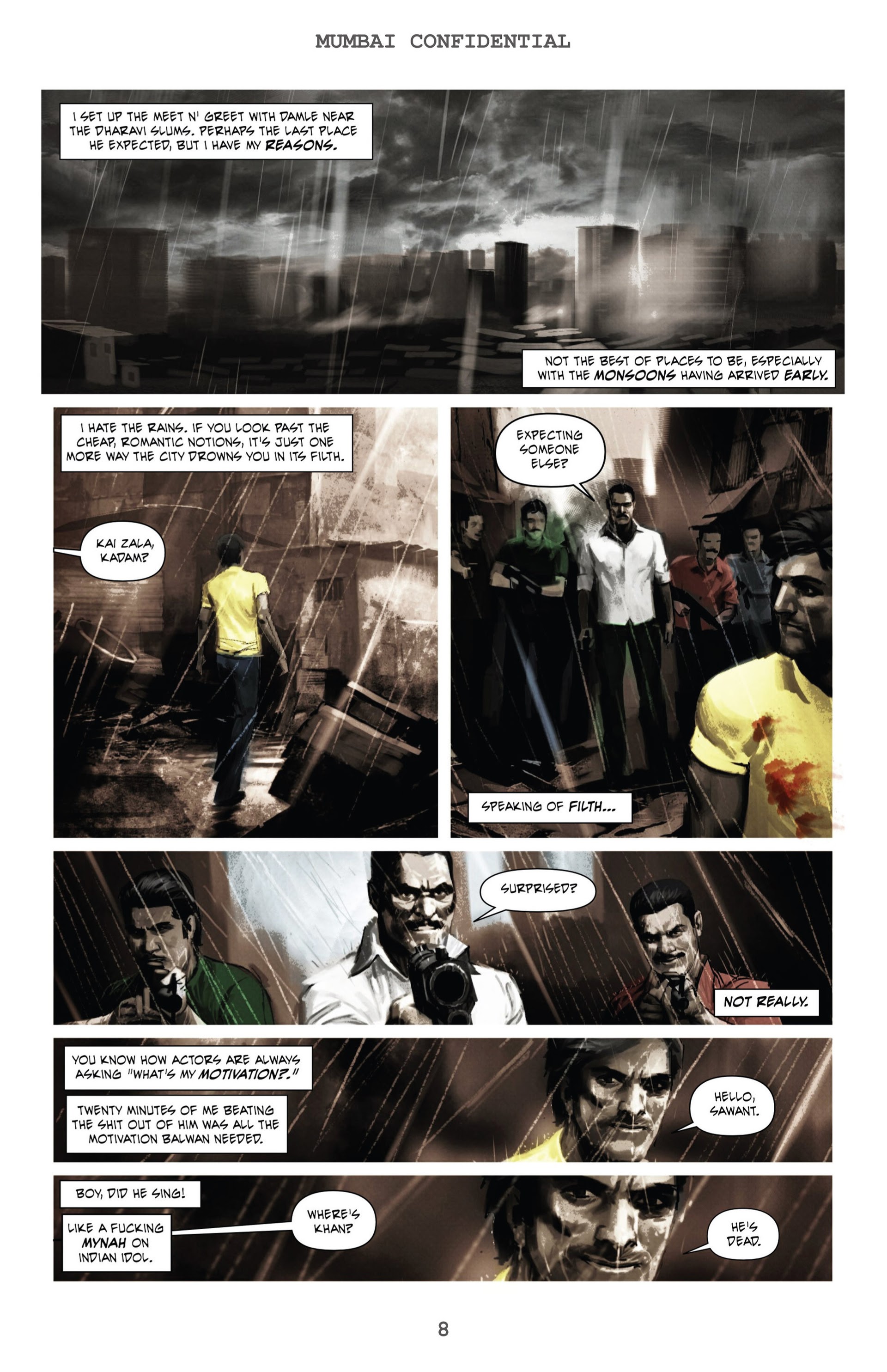 Read online Mumbai Confidential comic -  Issue #8 - 8