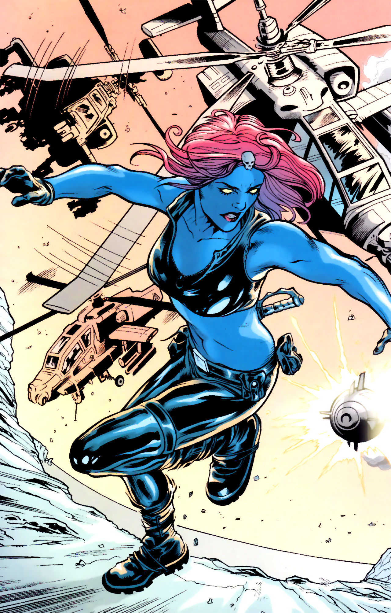 Read online Mystique Poster Book comic -  Issue # Full - 4