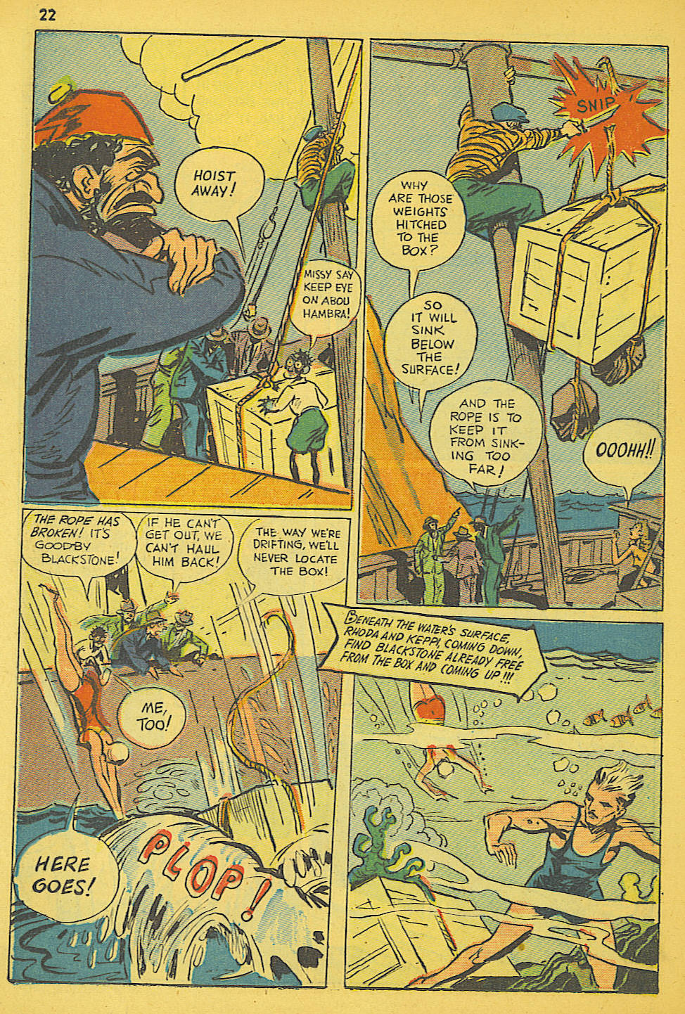 Read online Super-Magician Comics comic -  Issue #19 - 22