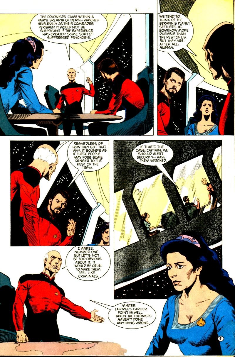 Read online Star Trek: The Next Generation (1989) comic -  Issue #6 - 6