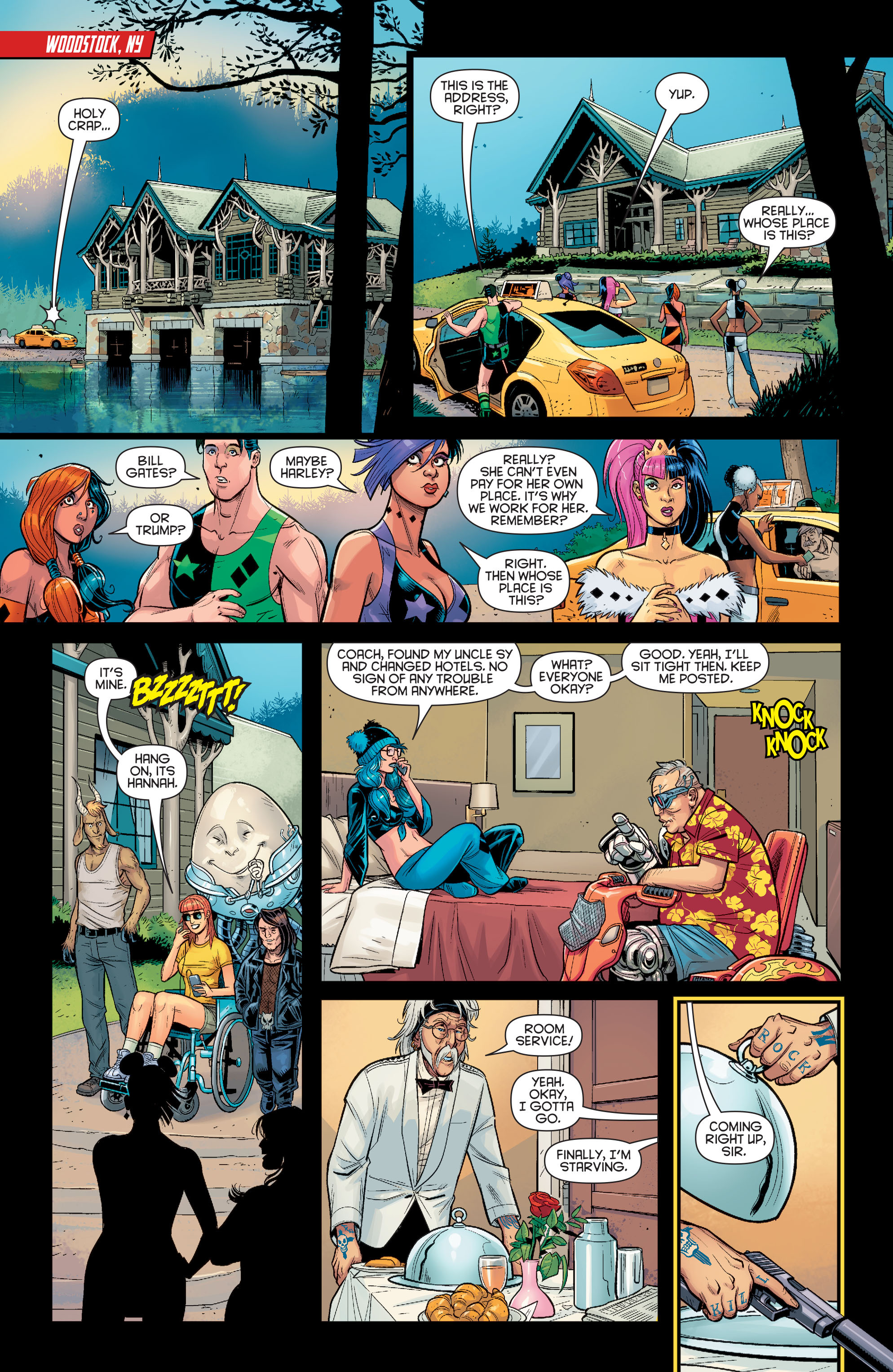 Read online Harley Quinn And Her Gang Of Harleys comic -  Issue #3 - 17
