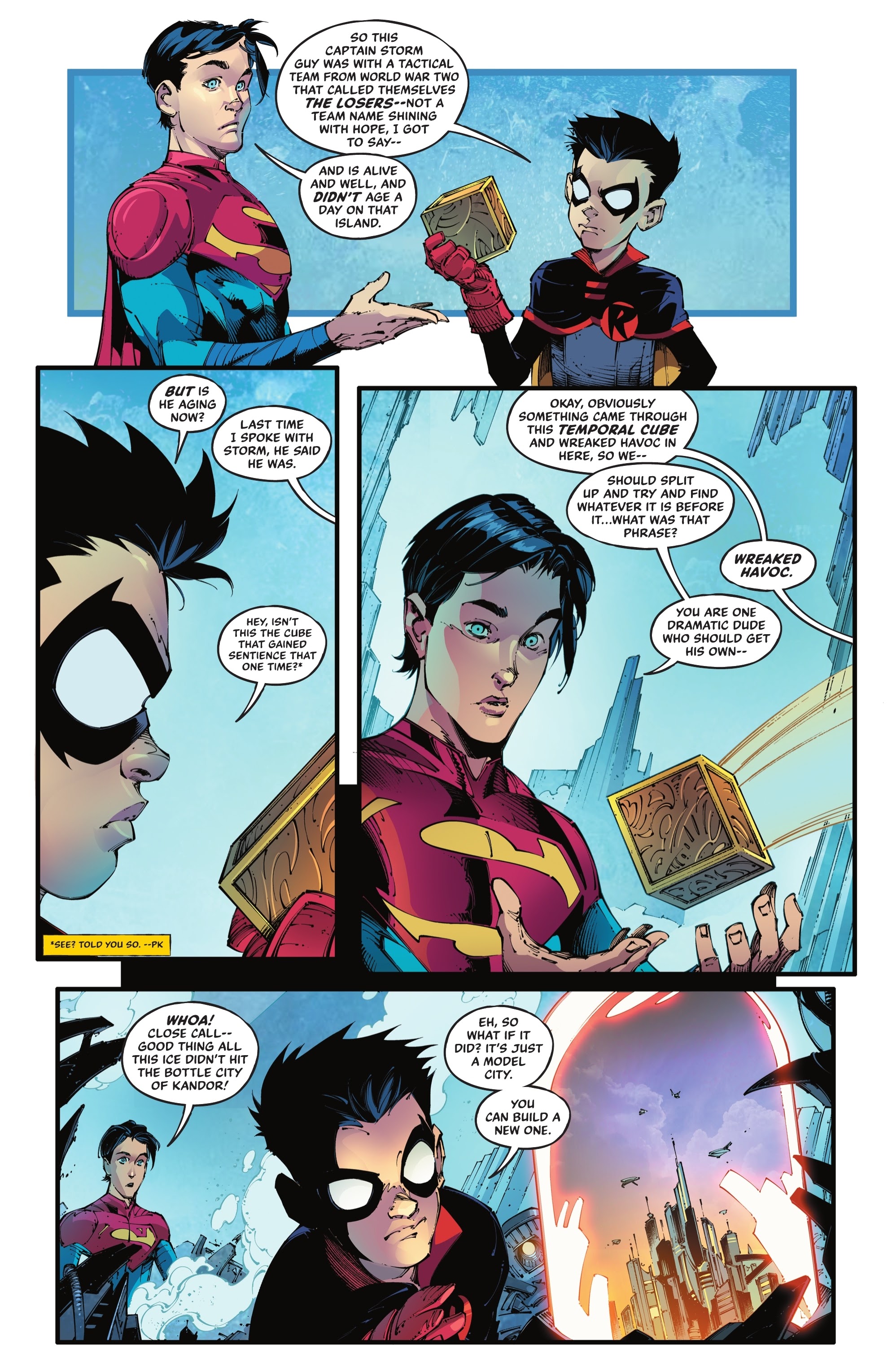 Read online Super Sons comic -  Issue # (2017) _Special 1 - 19