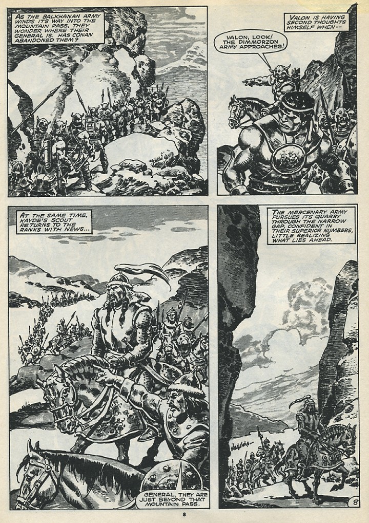 Read online The Savage Sword Of Conan comic -  Issue #173 - 10