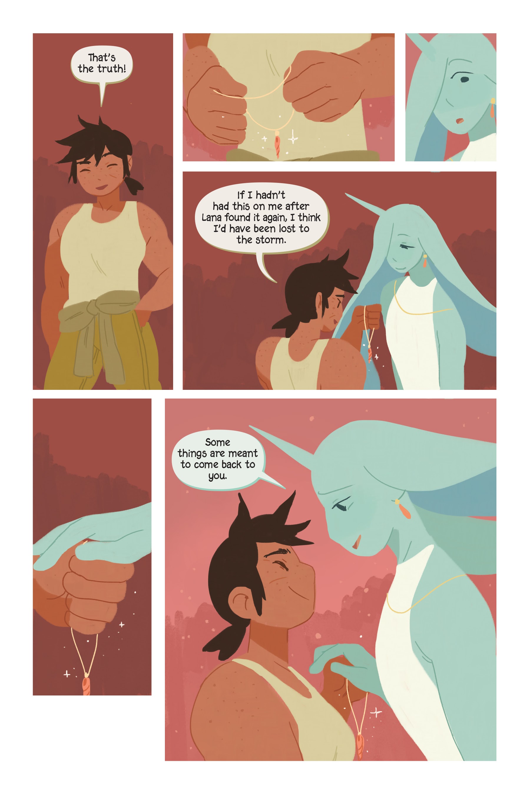 Read online Aquicorn Cove comic -  Issue # TPB - 81