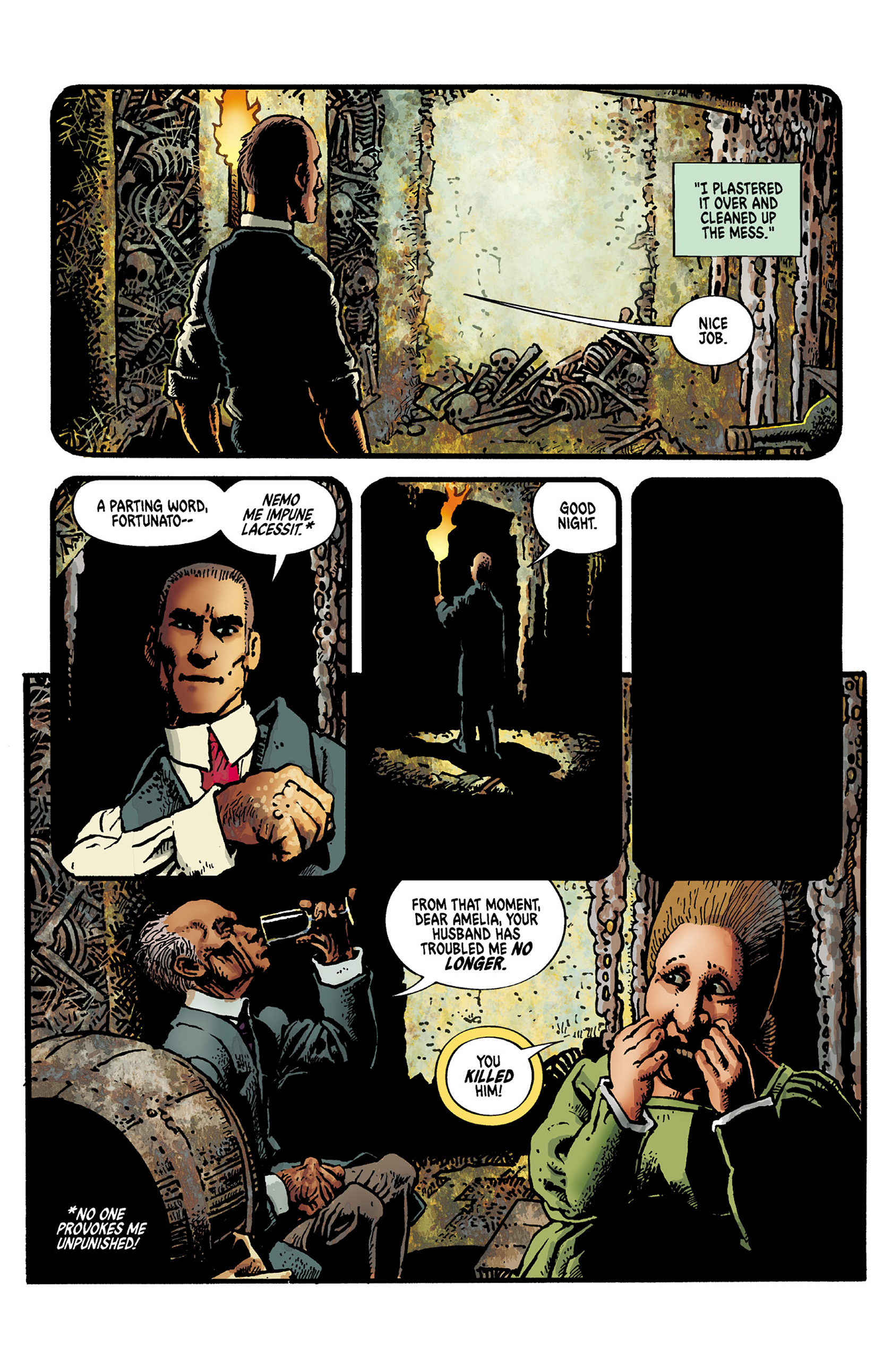 Read online Edgar Allan Poe's The Premature Burial comic -  Issue # Full - 24