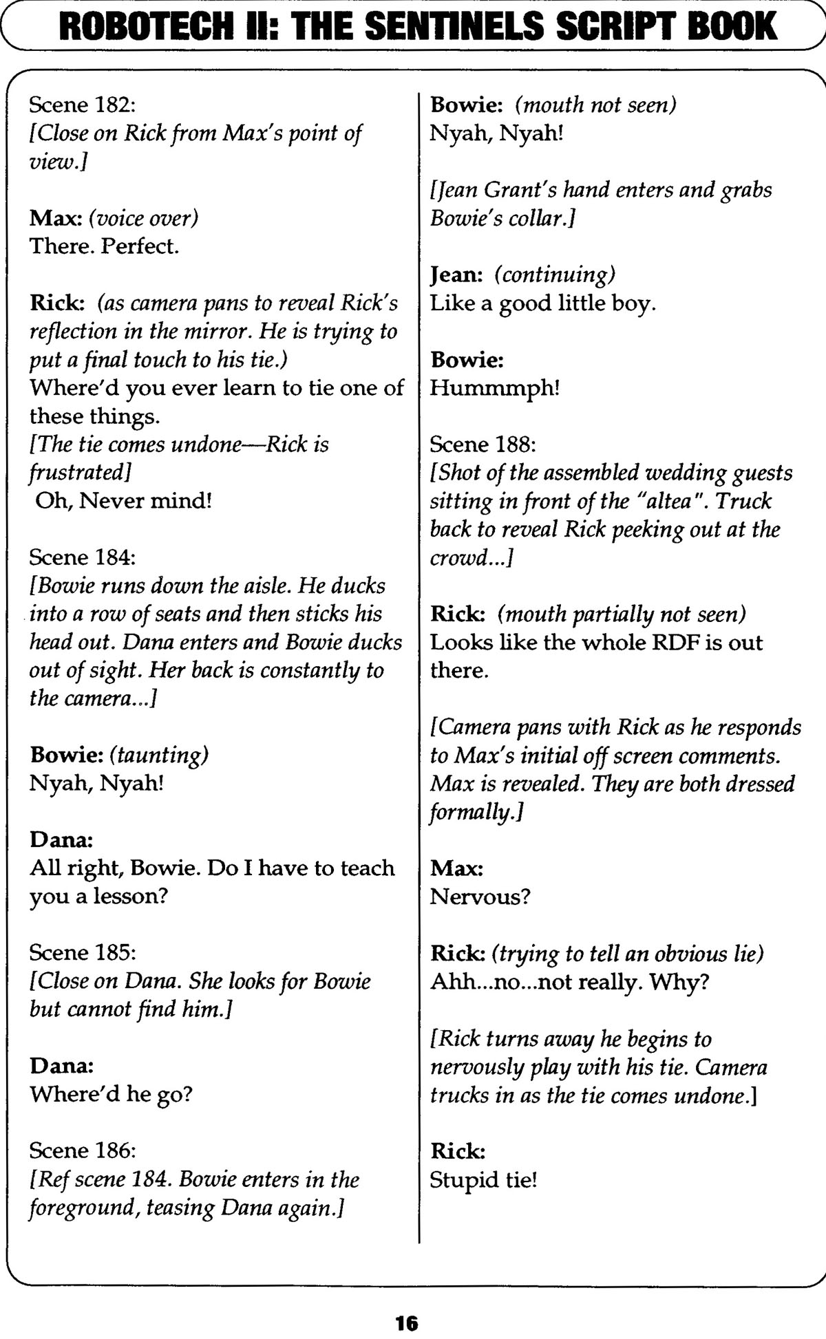 Read online Robotech II: The Sentinels comic -  Issue # _Script Book 1 - 66