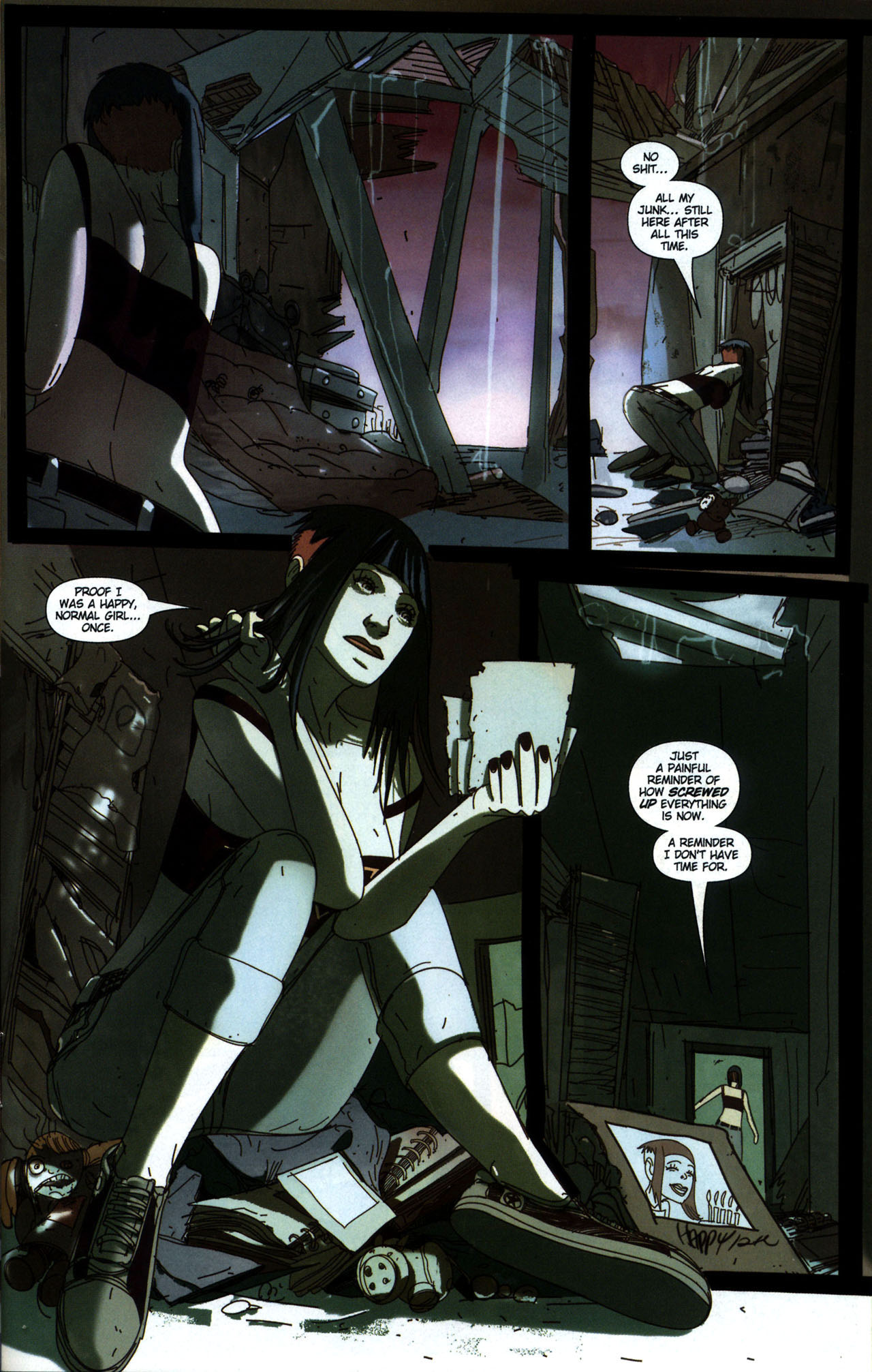 Read online Strange Girl comic -  Issue #4 - 9