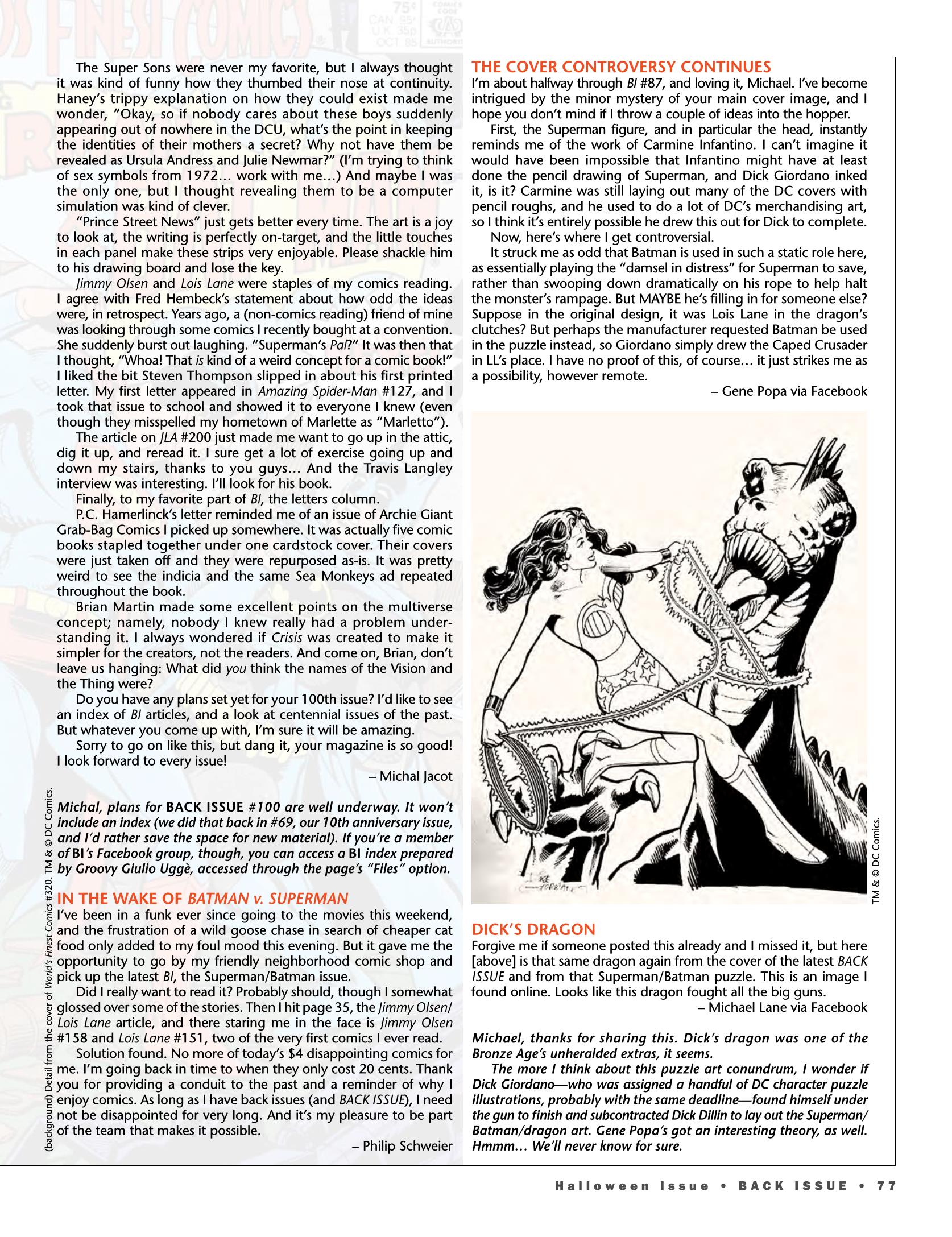 Read online Back Issue comic -  Issue #92 - 77