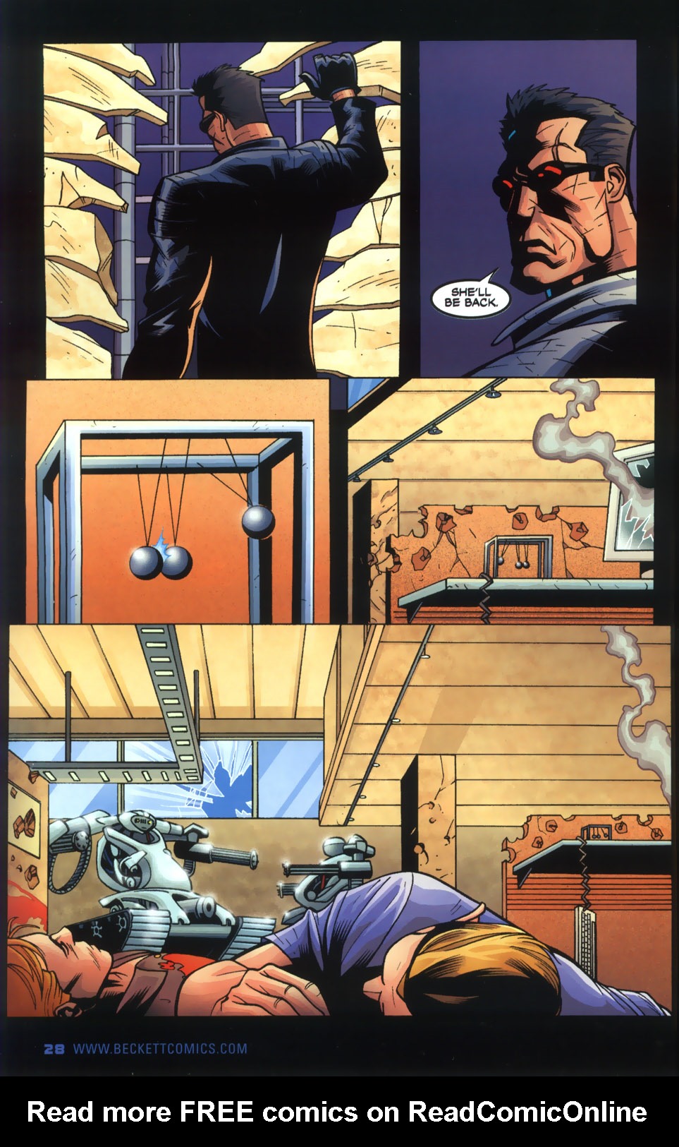 Read online Terminator 3 comic -  Issue #4 - 30