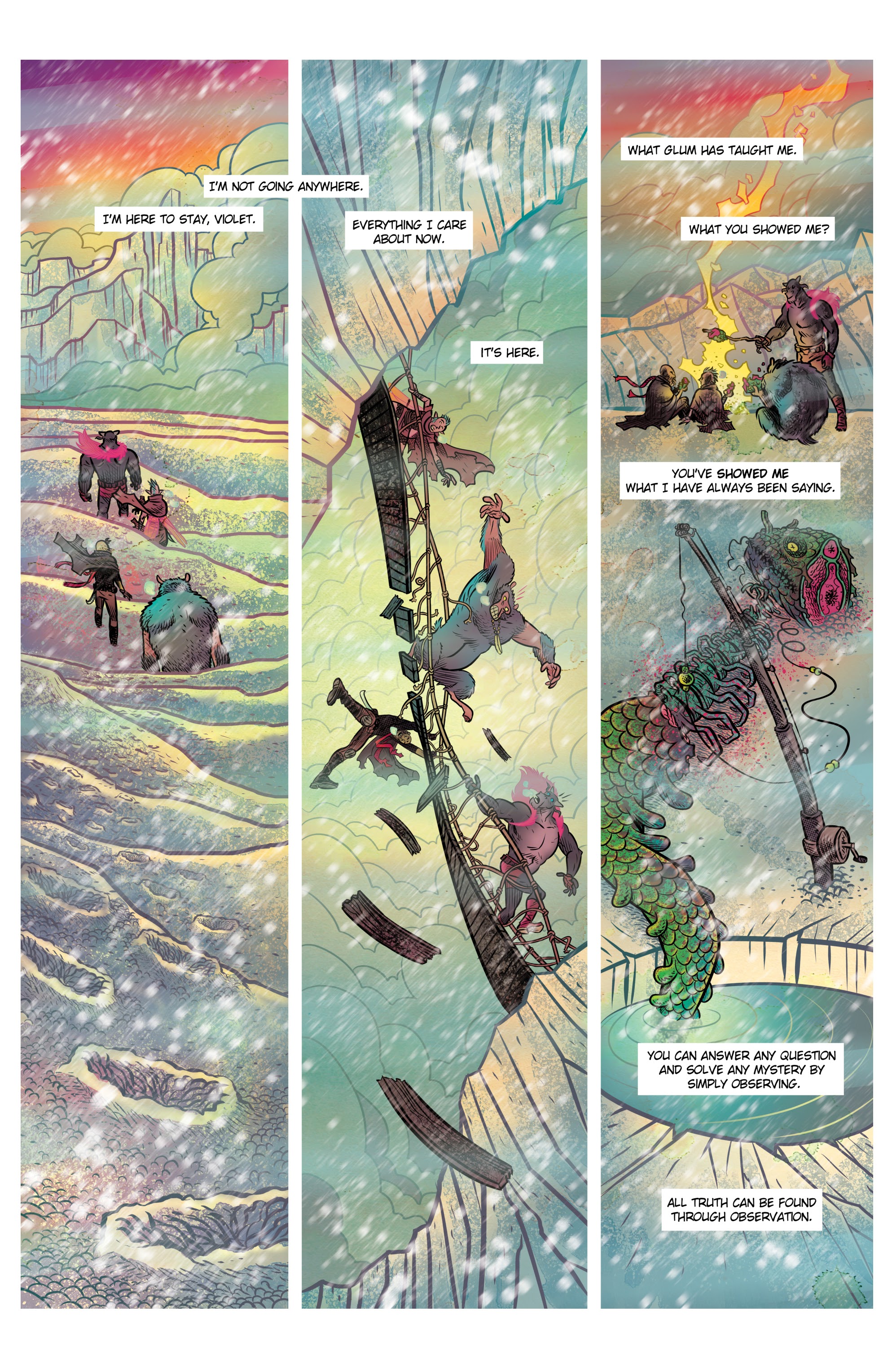 Read online Ether: The Disappearance of Violet Bell comic -  Issue # _TPB - 105