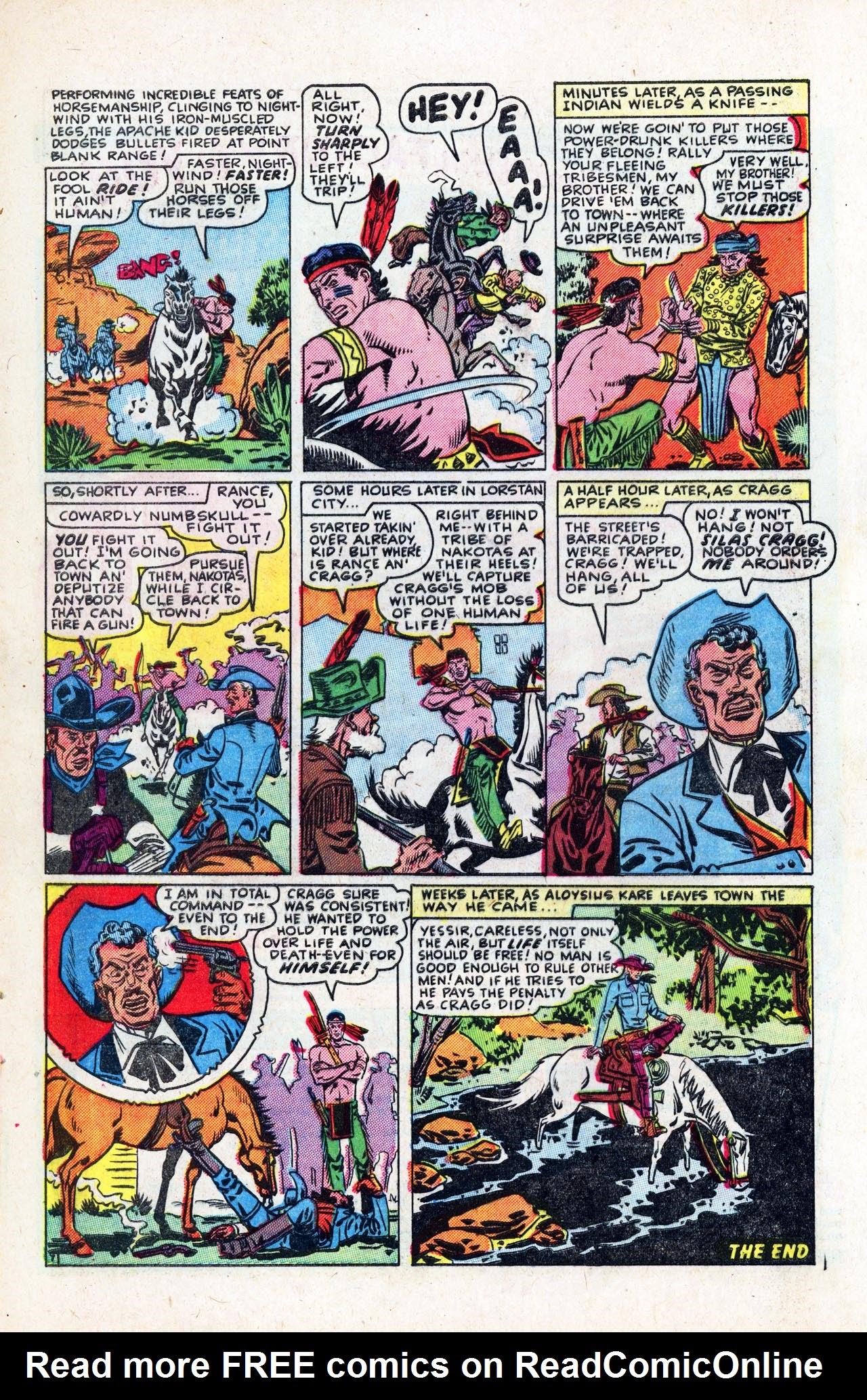 Read online Two Gun Western (1950) comic -  Issue #6 - 9