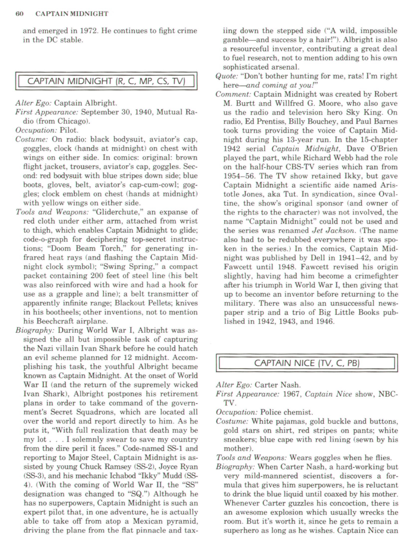 Read online The Encyclopedia of Superheroes comic -  Issue # TPB (Part 1) - 70