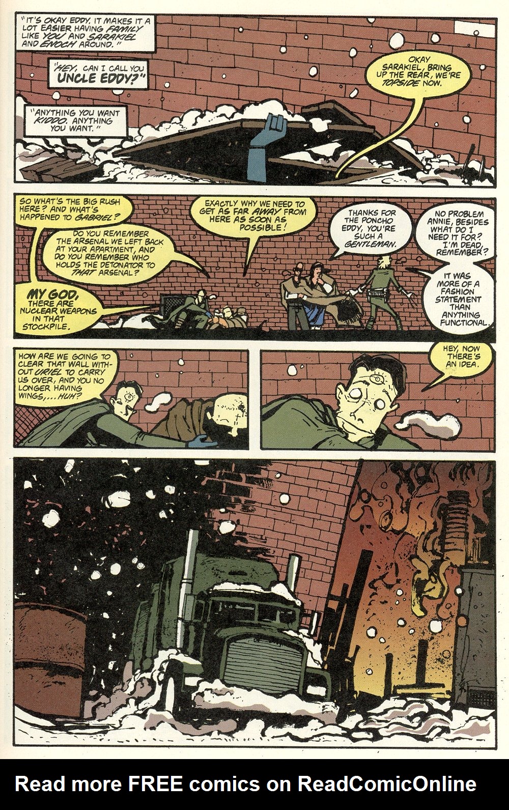 Read online Ted McKeever's Metropol AD comic -  Issue #3 - 23