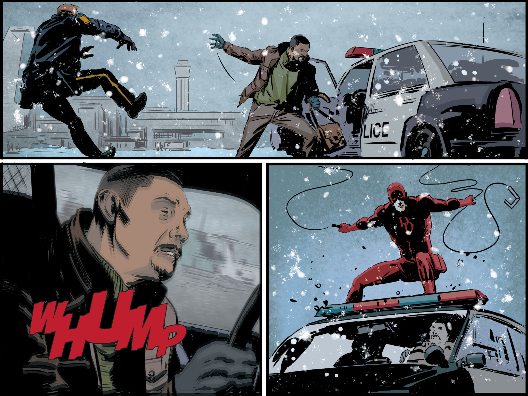 Read online Daredevil: Road Warrior (Infinite Comics) comic -  Issue #2 - 13
