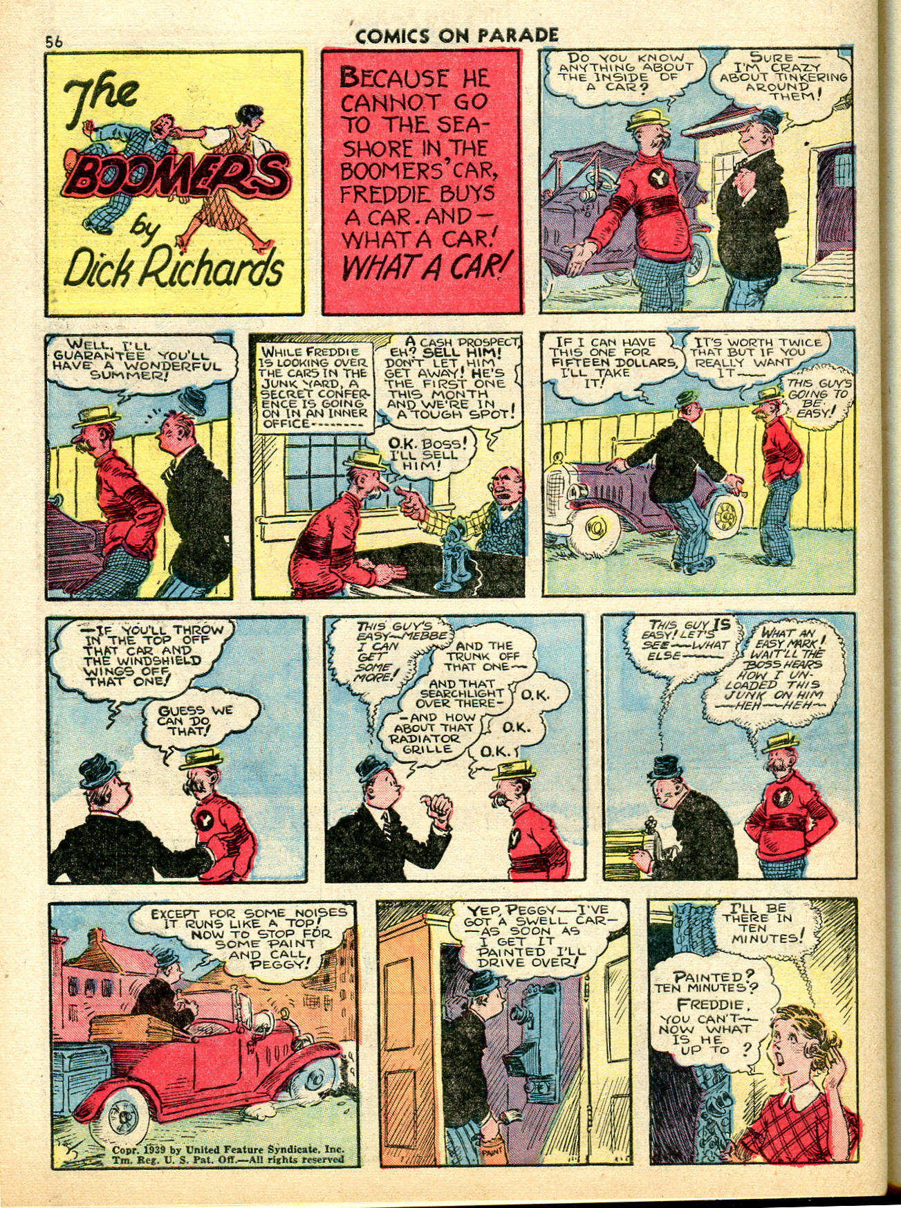 Read online Comics on Parade comic -  Issue #17 - 57