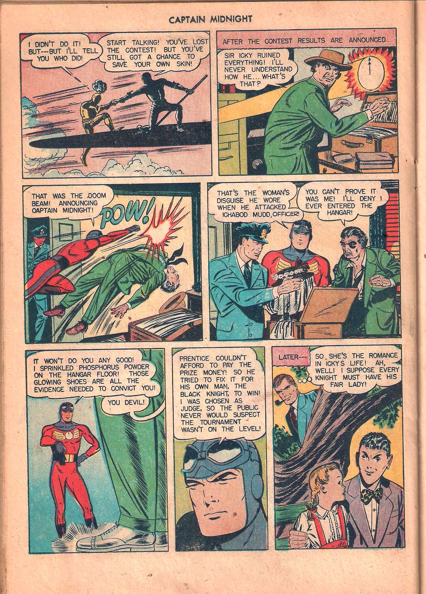 Read online Captain Midnight (1942) comic -  Issue #53 - 30