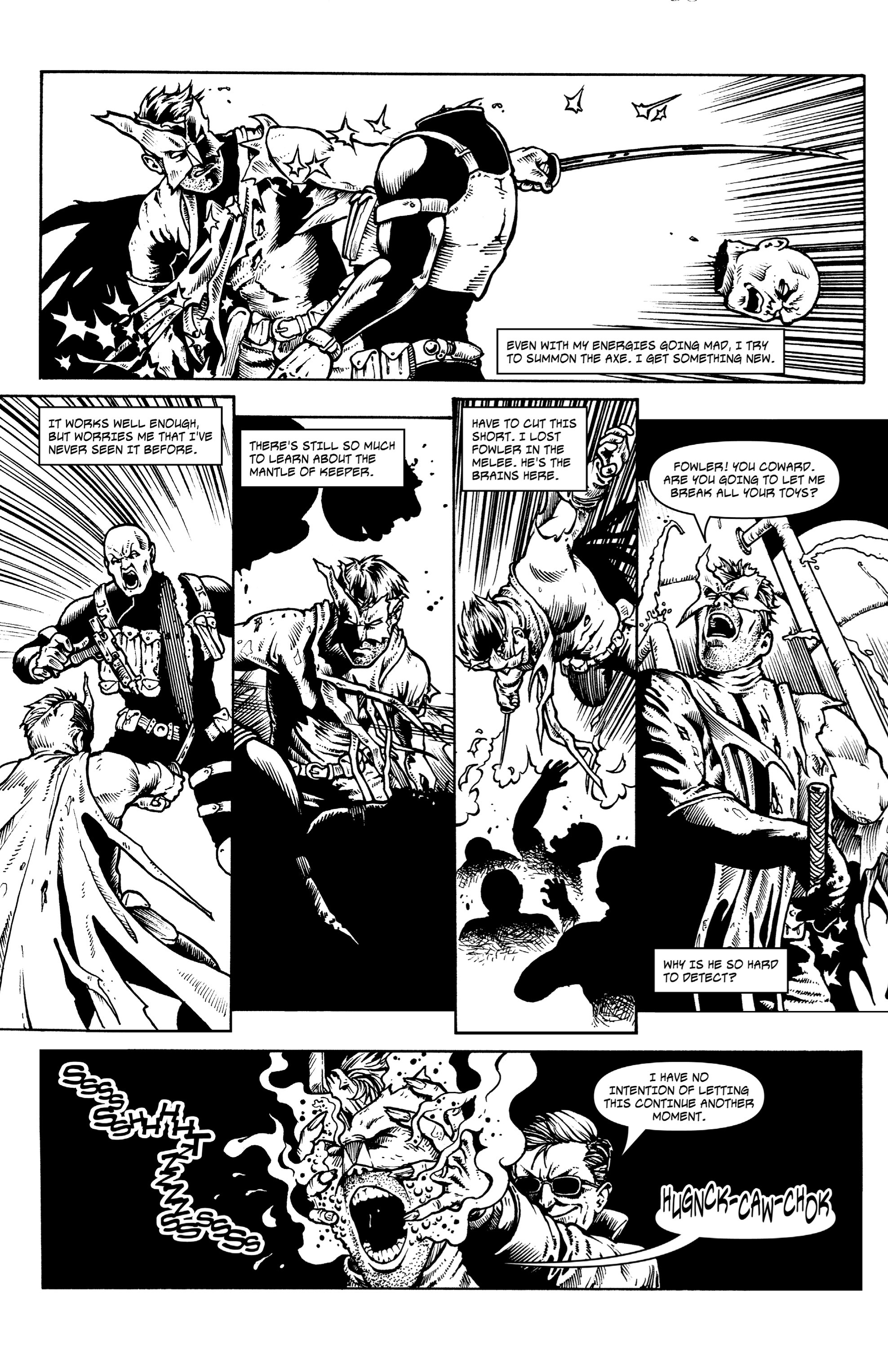 Read online Lucifer Fawkes: Blood Flow comic -  Issue # Full - 28