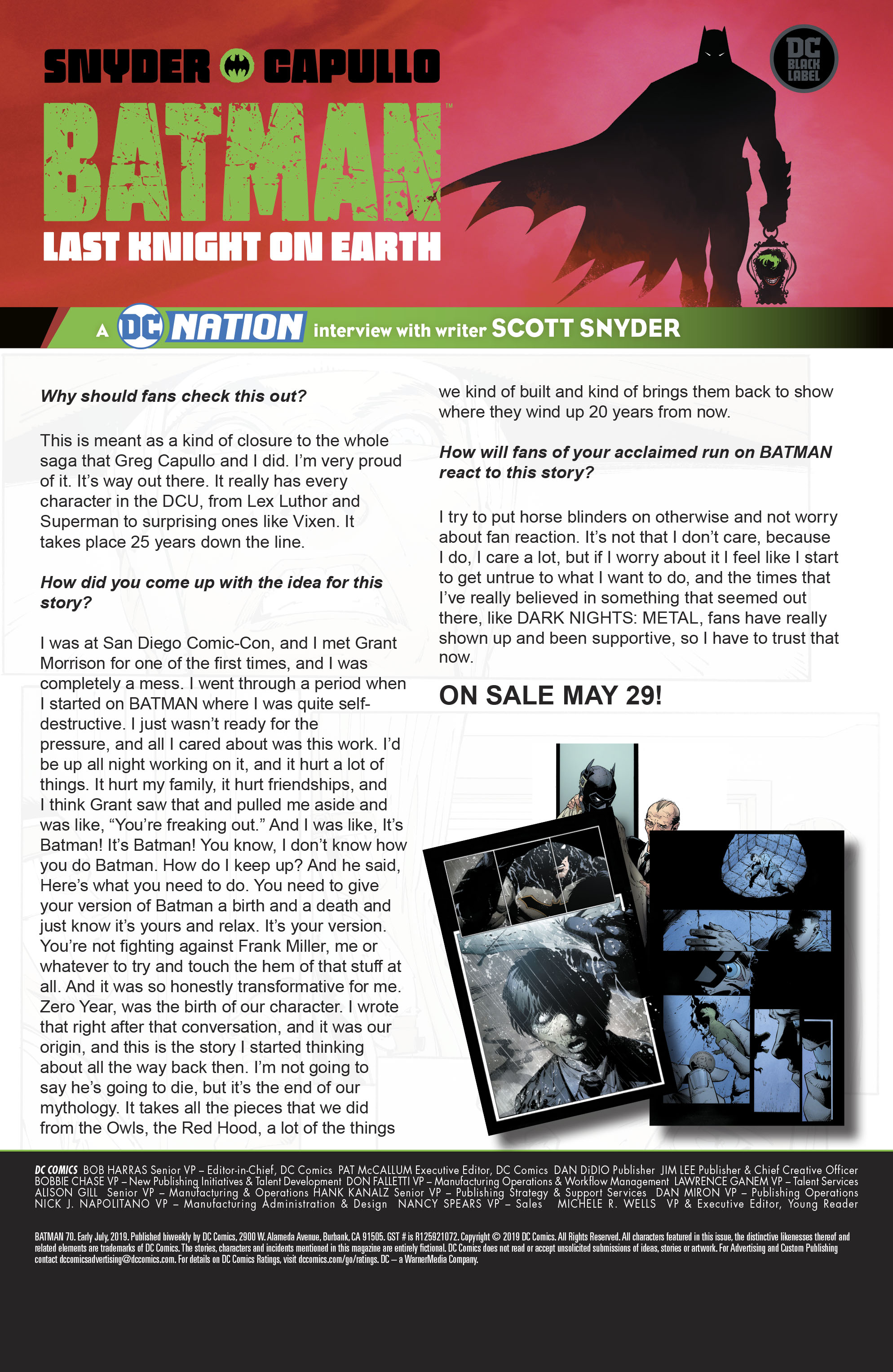 Read online Batman (2016) comic -  Issue #70 - 30