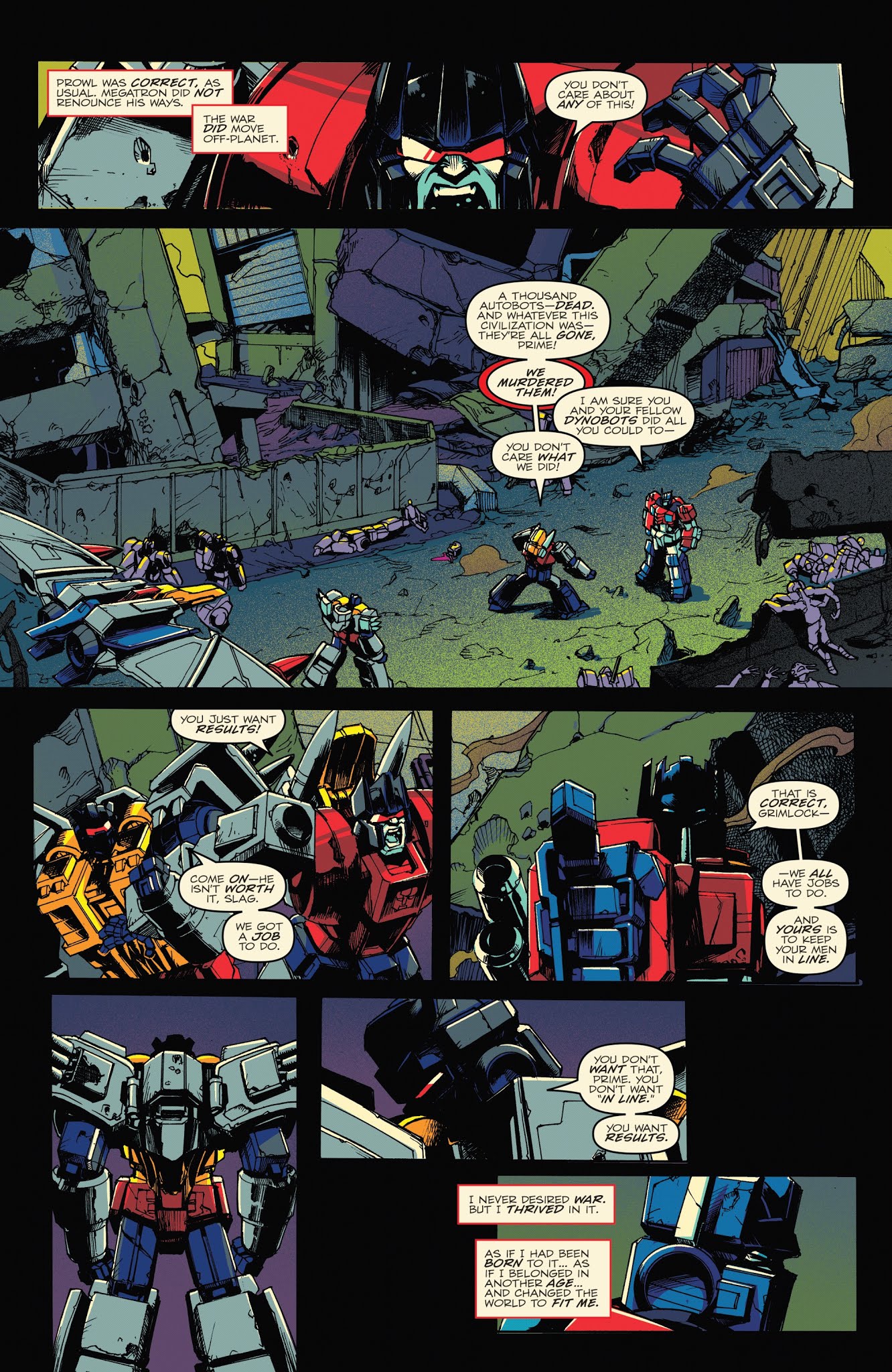 Read online Optimus Prime comic -  Issue #25 - 18