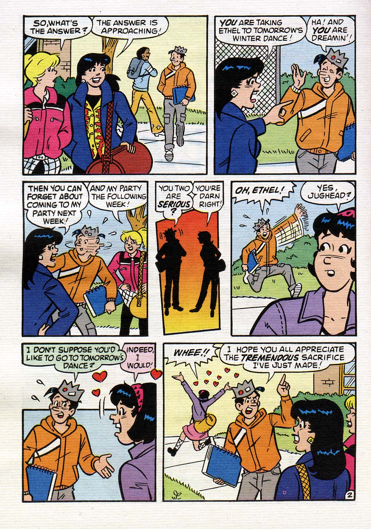 Read online Jughead's Double Digest Magazine comic -  Issue #101 - 181
