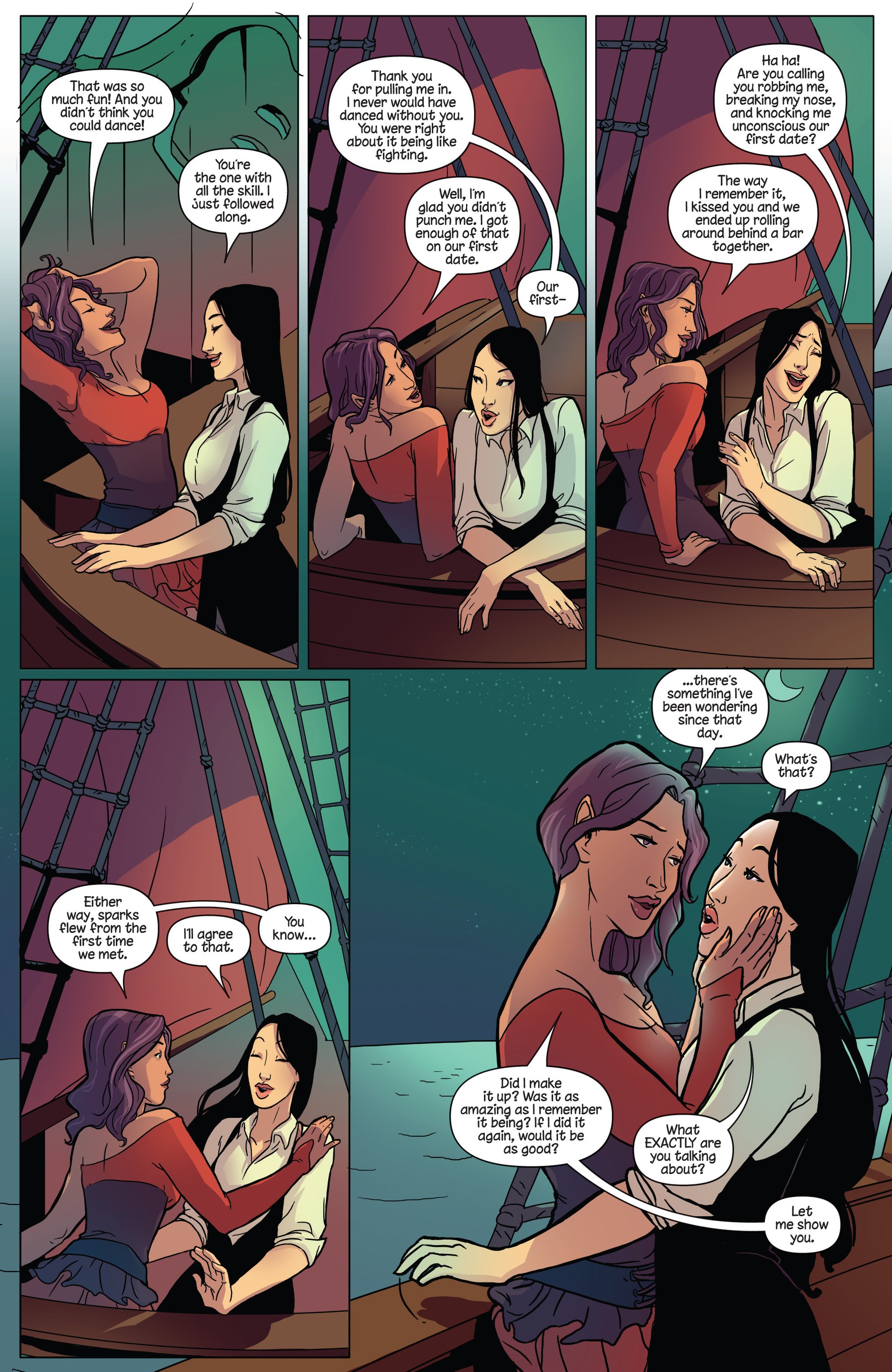 Read online Princeless Raven Year Two: Love and Revenge comic -  Issue # _TPB Two Ships In the Night - 20