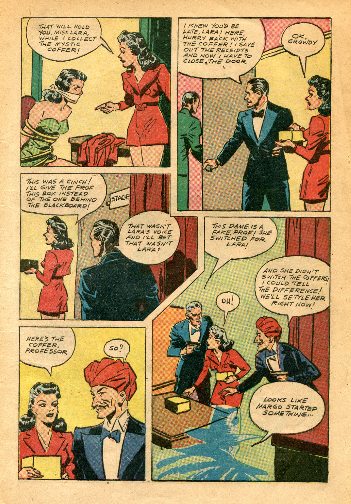 Read online Shadow Comics comic -  Issue #62 - 10