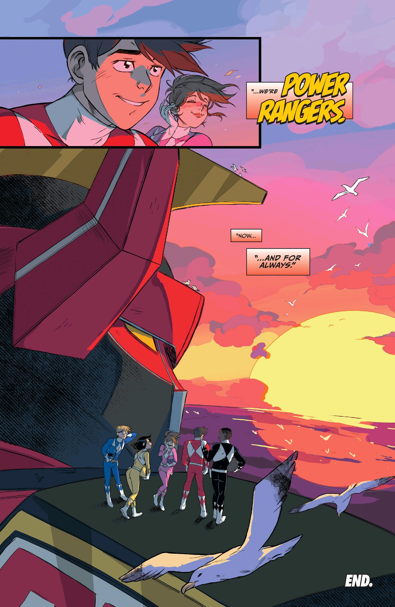 Read online Saban's Go Go Power Rangers: Back To School comic -  Issue # Full - 41