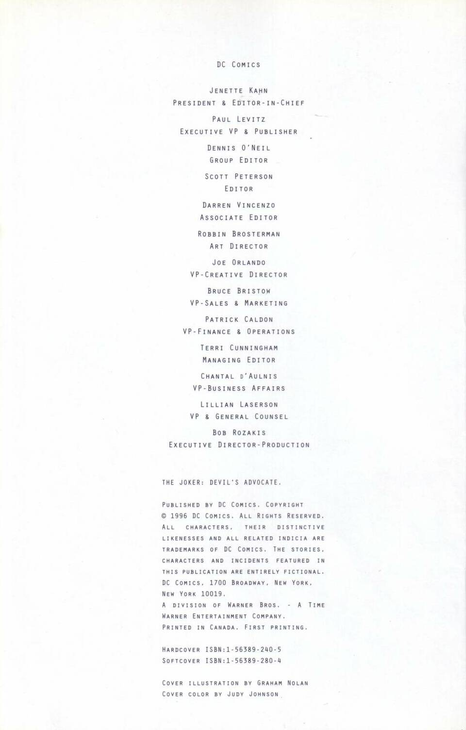 Read online The Joker: Devil's Advocate comic -  Issue # Full - 3