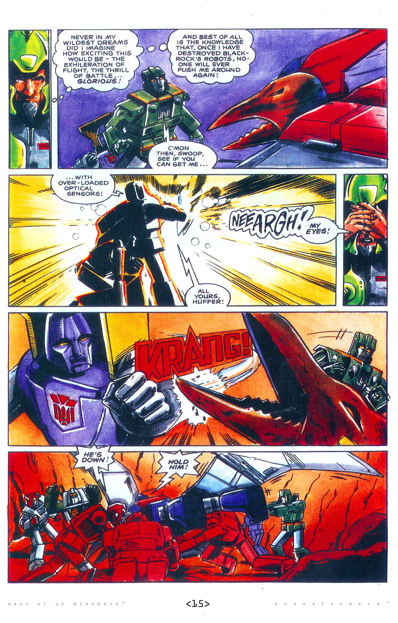 Read online The Transformers: Best of UK: Dinobots comic -  Issue #1 - 18
