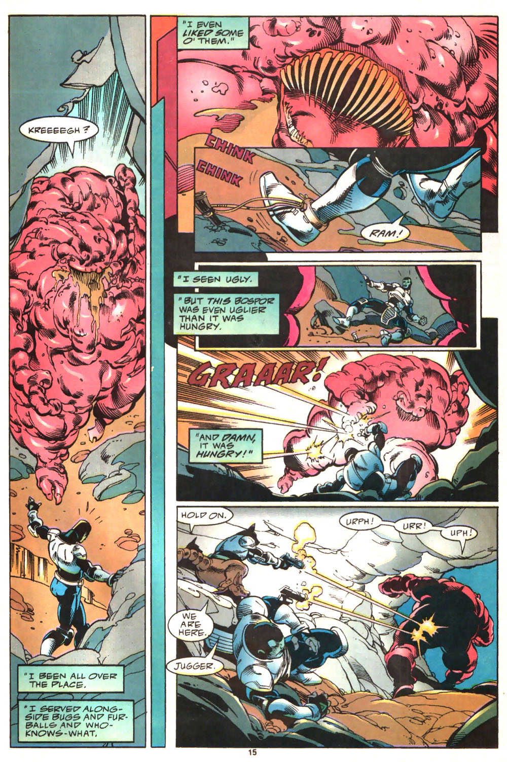 Read online Alien Legion (1987) comic -  Issue #18 - 18