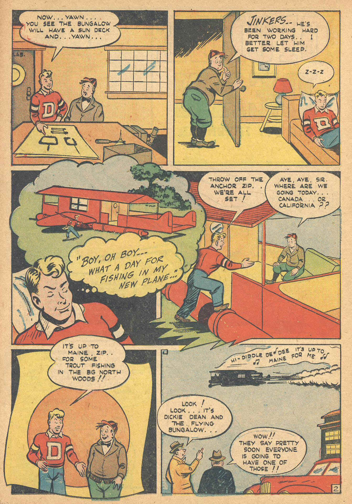 Read online Daredevil (1941) comic -  Issue #30 - 36