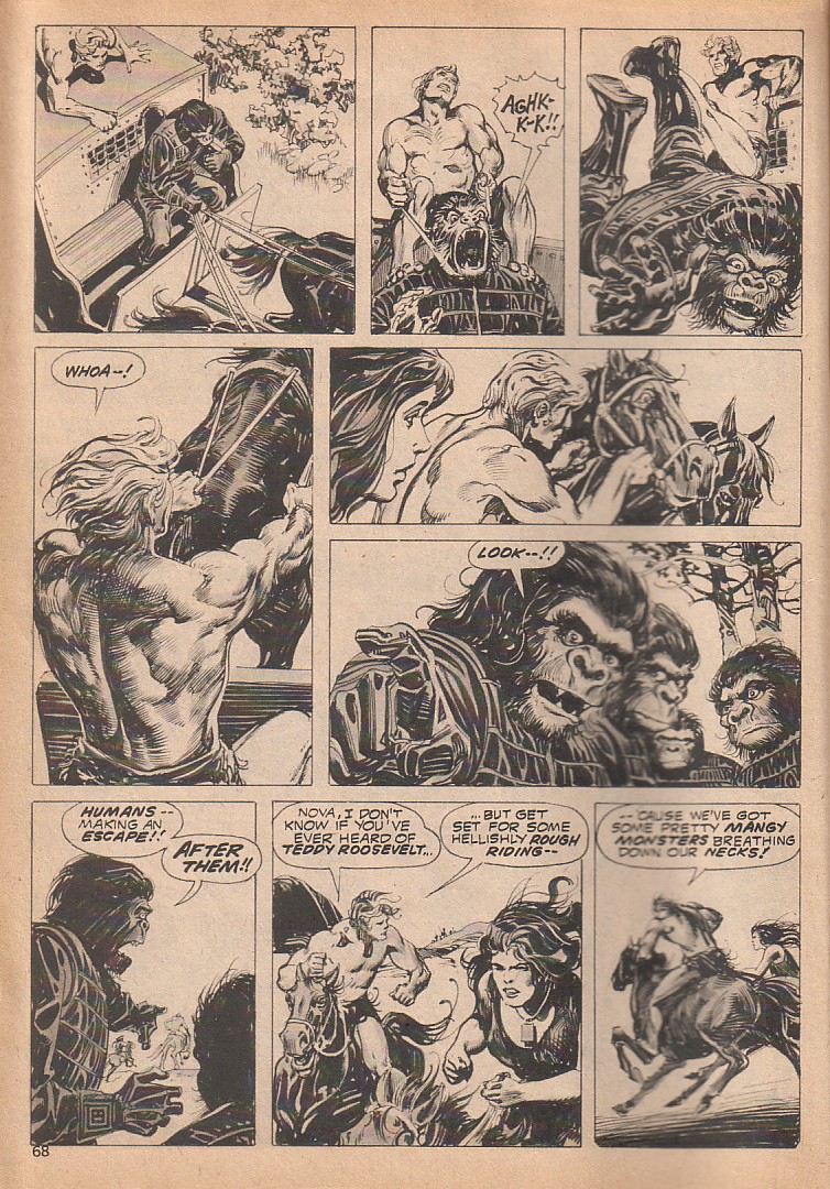 Read online Planet of the Apes comic -  Issue #7 - 68