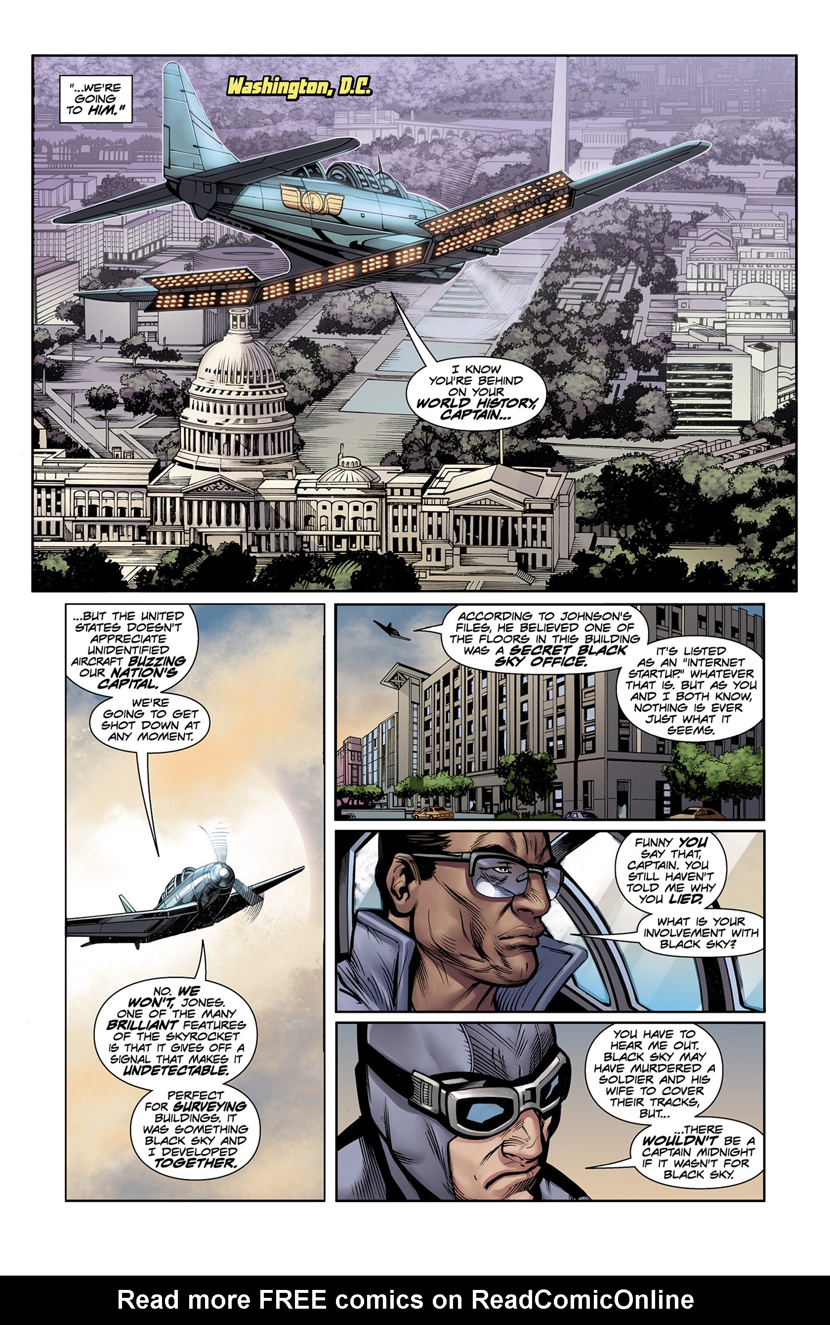 Read online Captain Midnight comic -  Issue #6 - 13