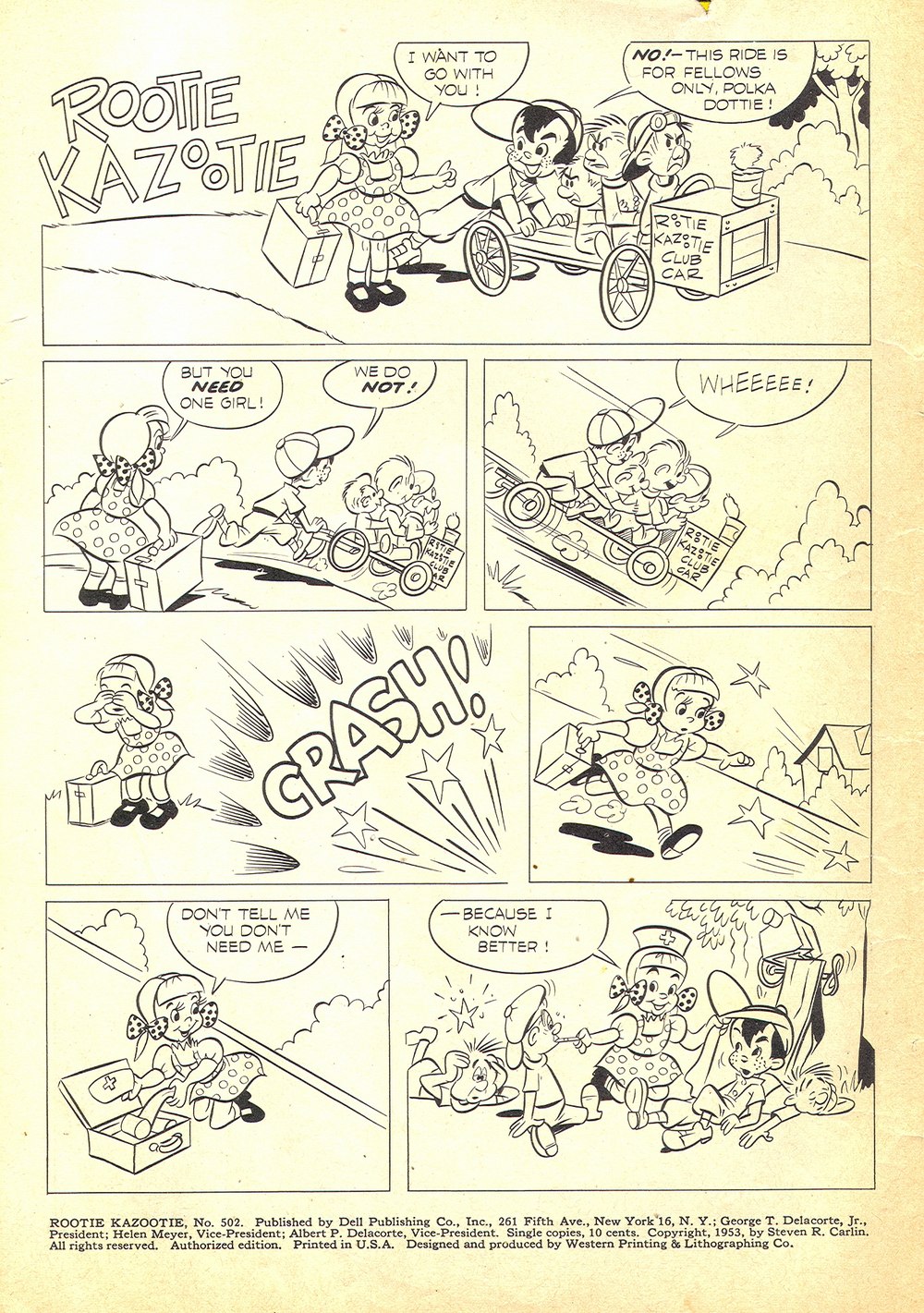 Read online Four Color Comics comic -  Issue #502 - 2