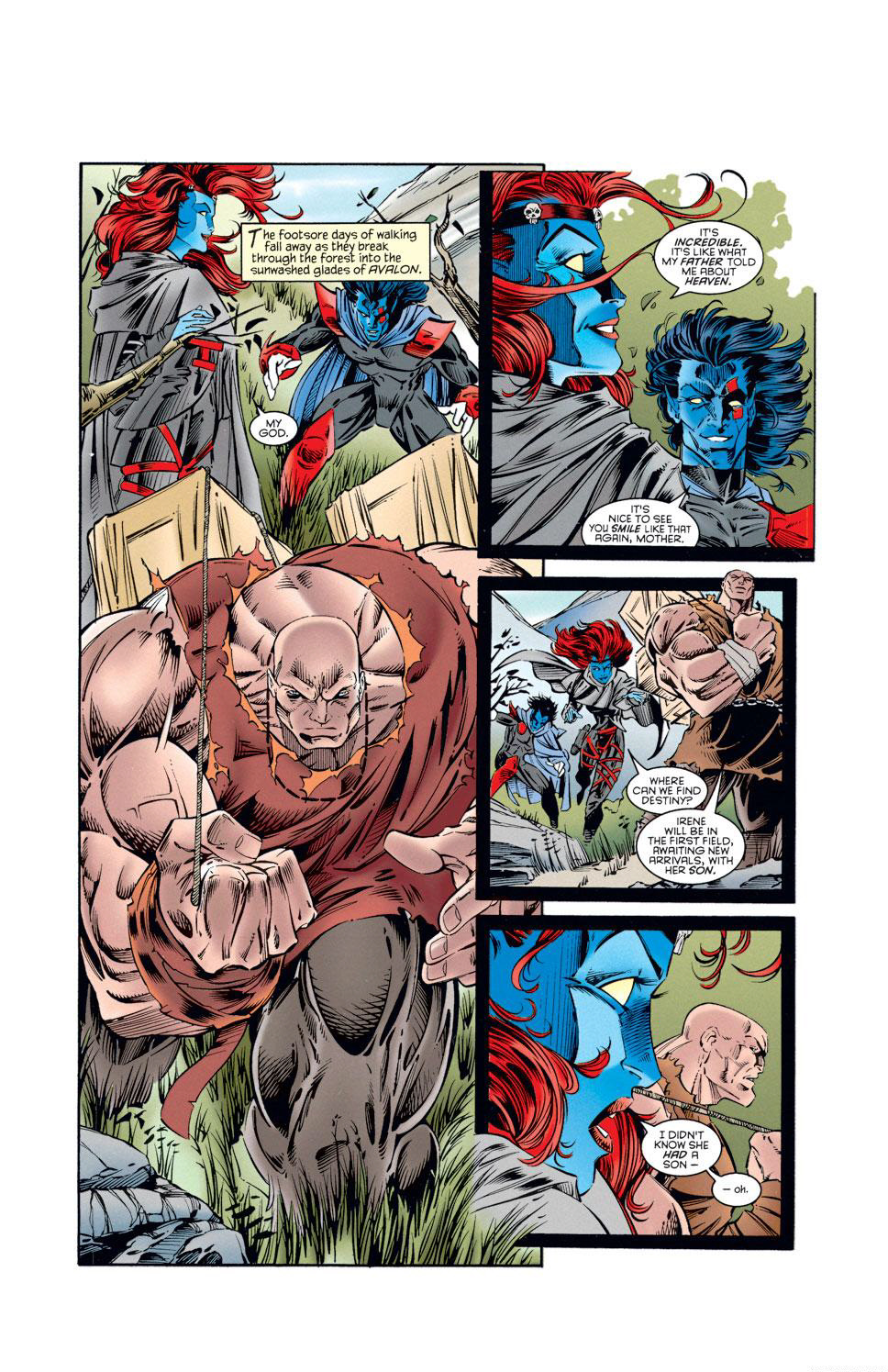 Read online X-Calibre comic -  Issue #3 - 11